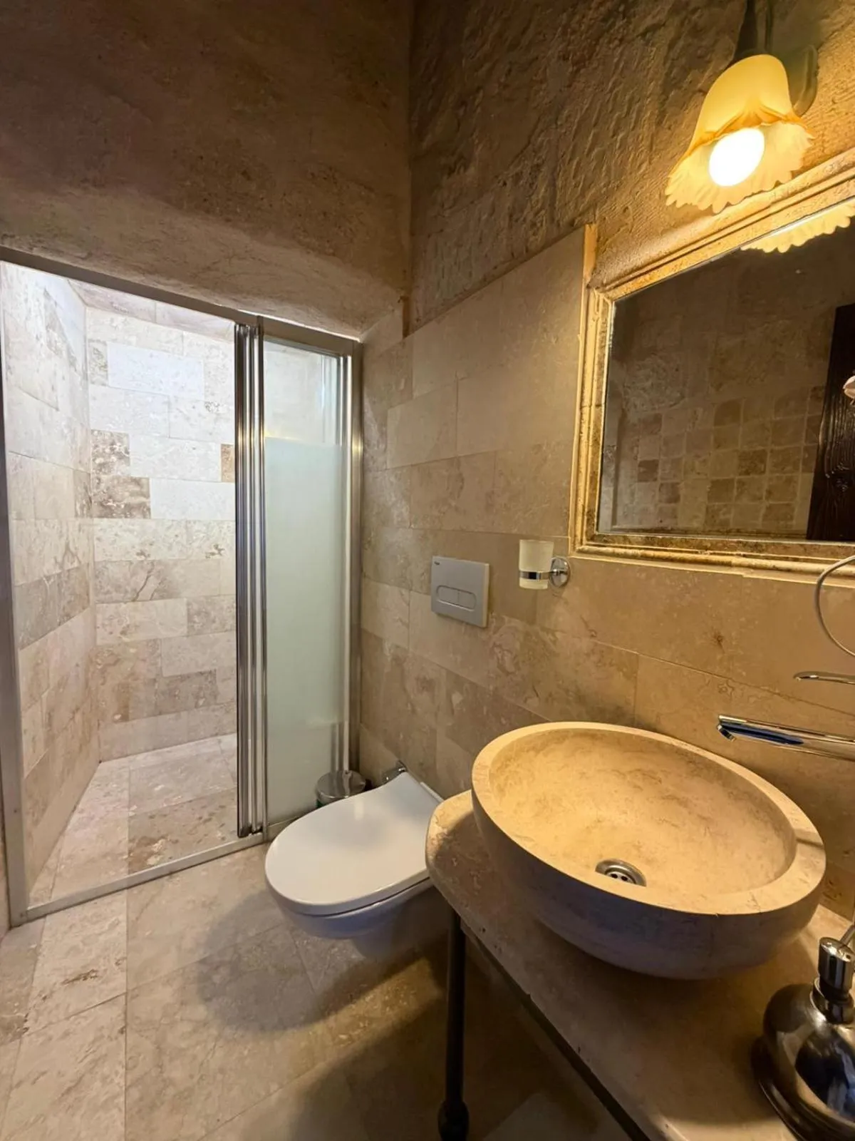 Toilet in Century Cave Hotel