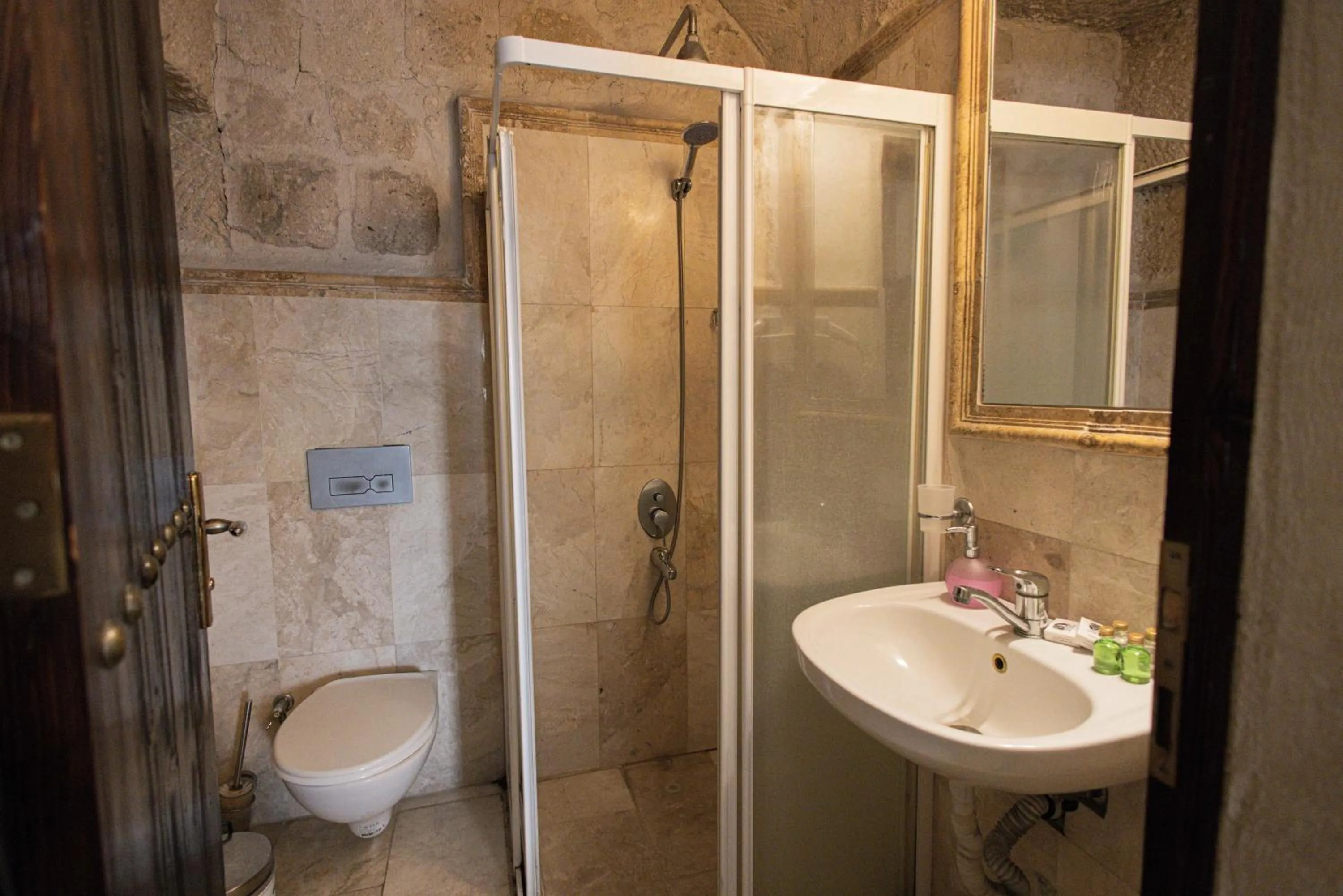 Shower in Century Cave Hotel