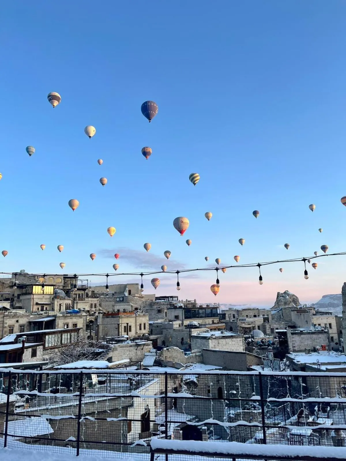 Bird's eye view in Century Cave Hotel