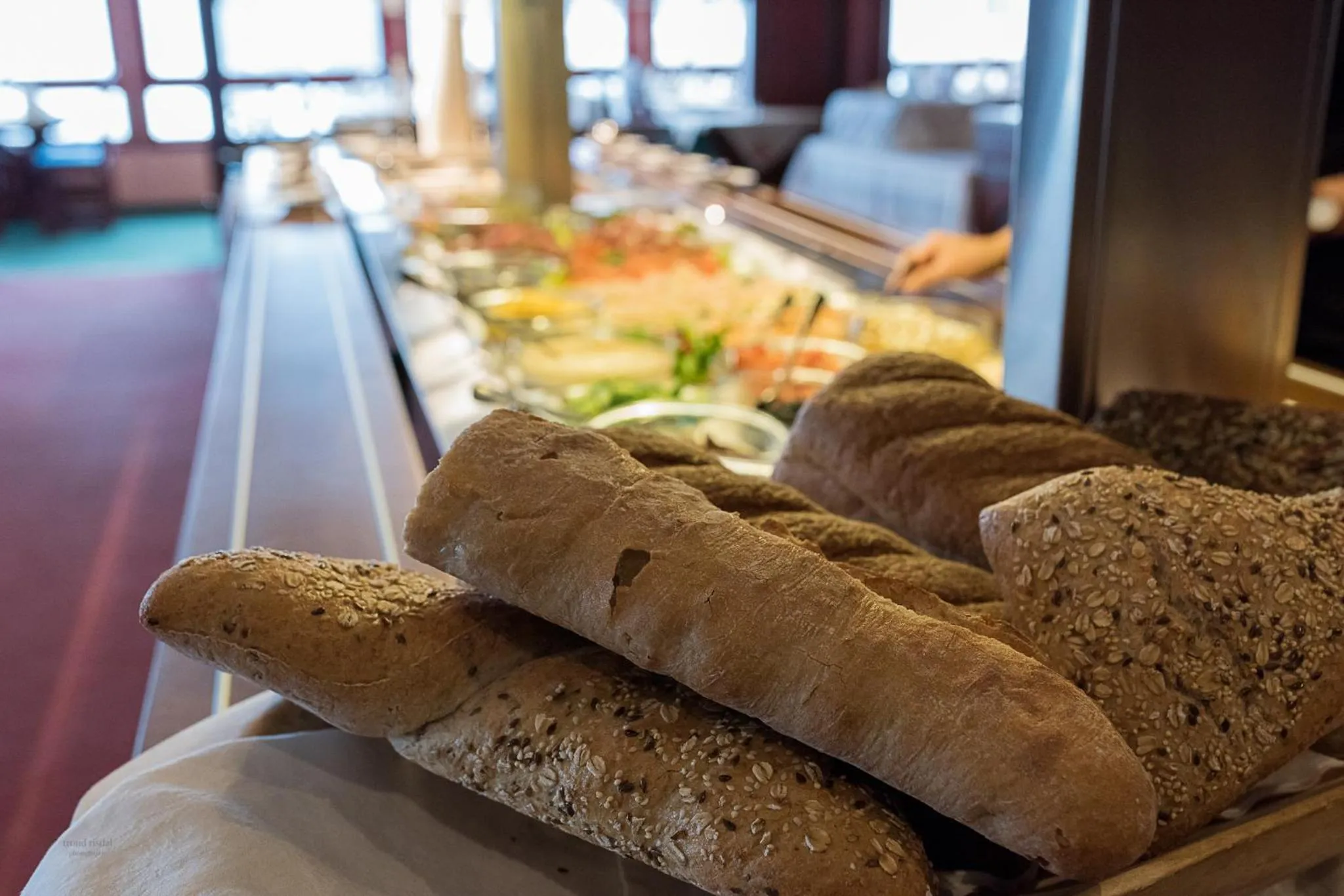 Food close-up in Revsnes Hotel