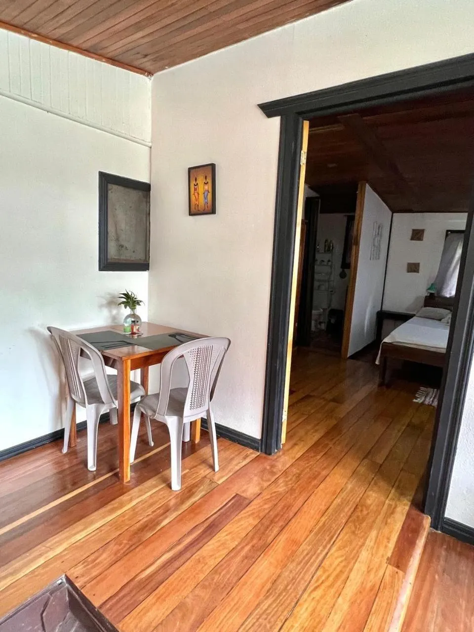 Living room in Pura Vida Hostel