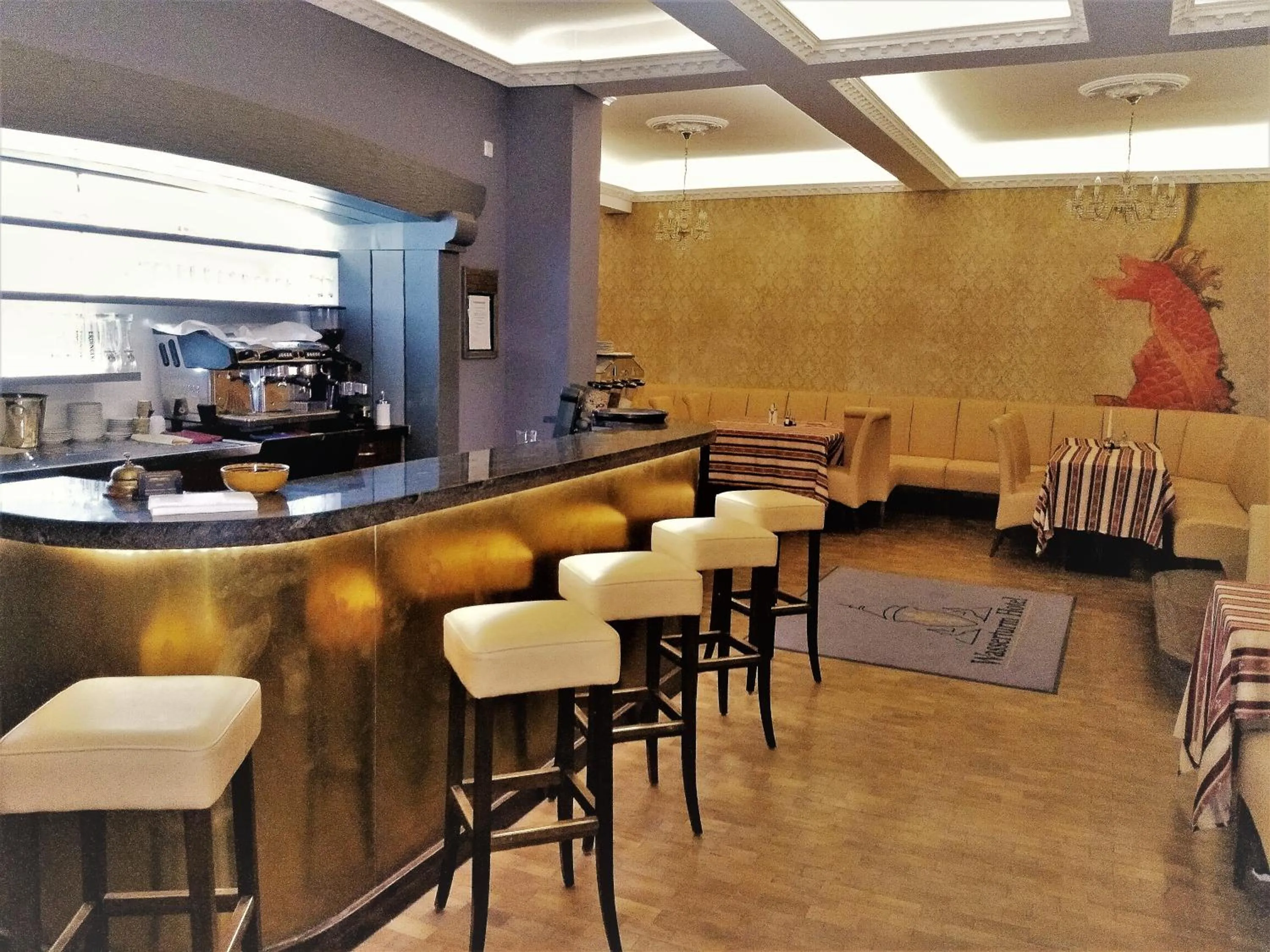 Lobby or reception in Wasserturm Hotel Mannheim