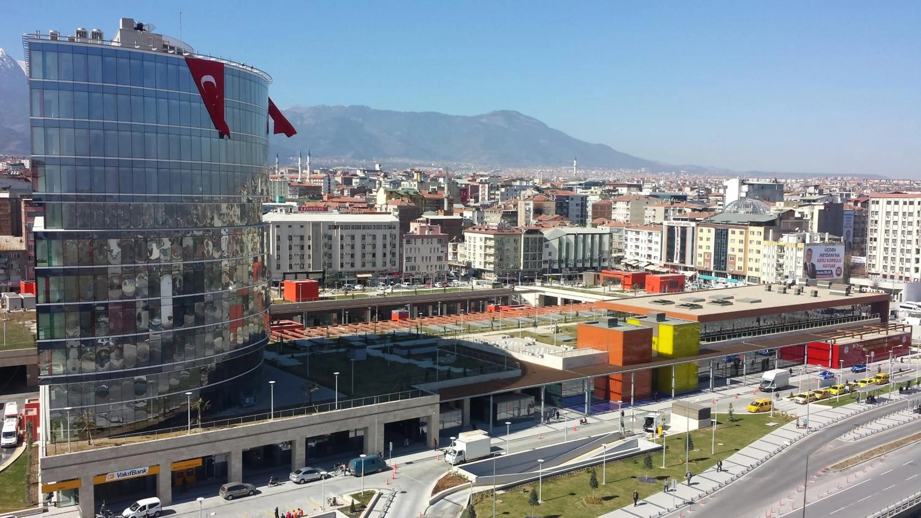 Bird's eye view in Laodikya Hotel