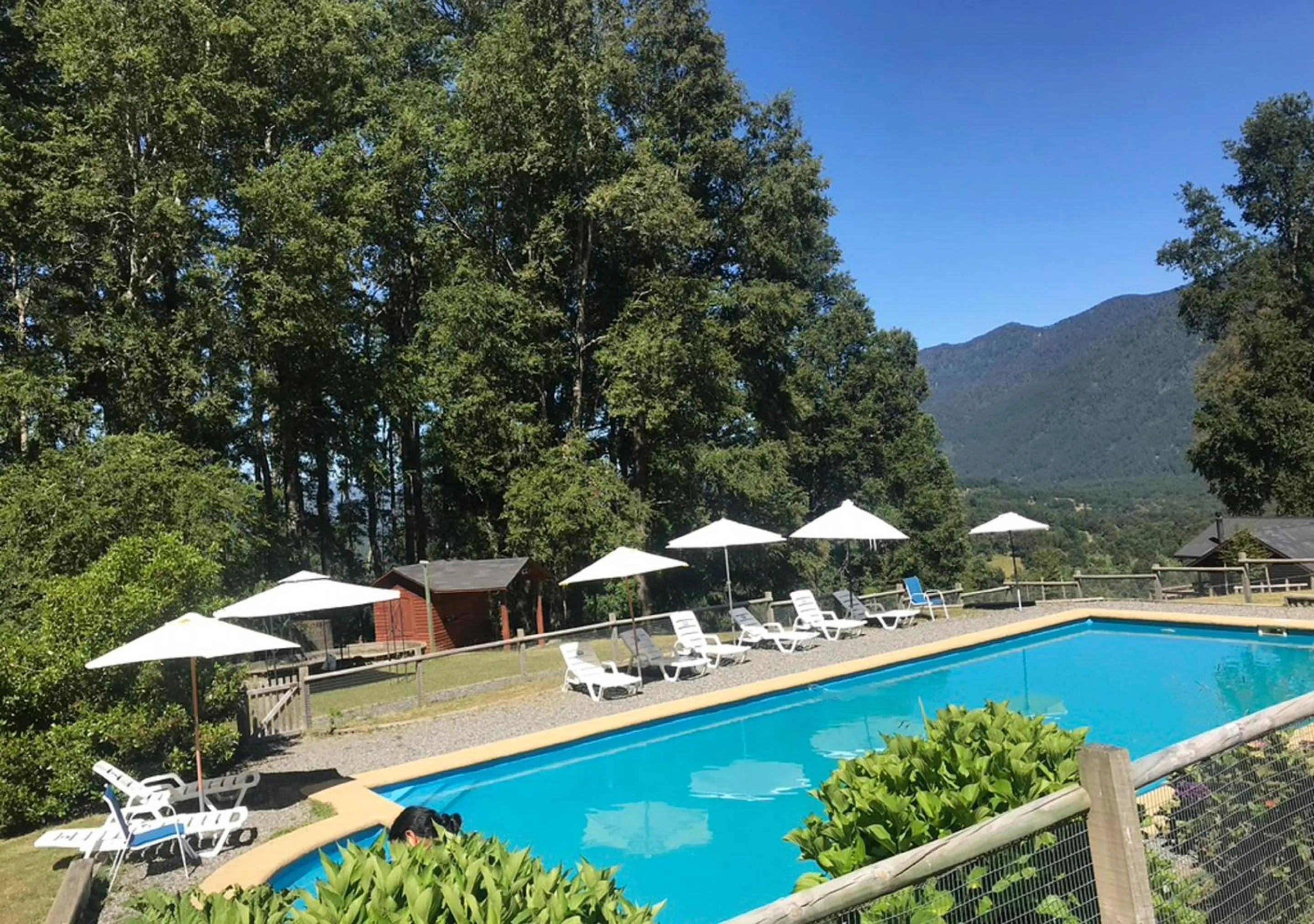 Swimming pool in Mirador Los Volcanes Lodge & Boutique