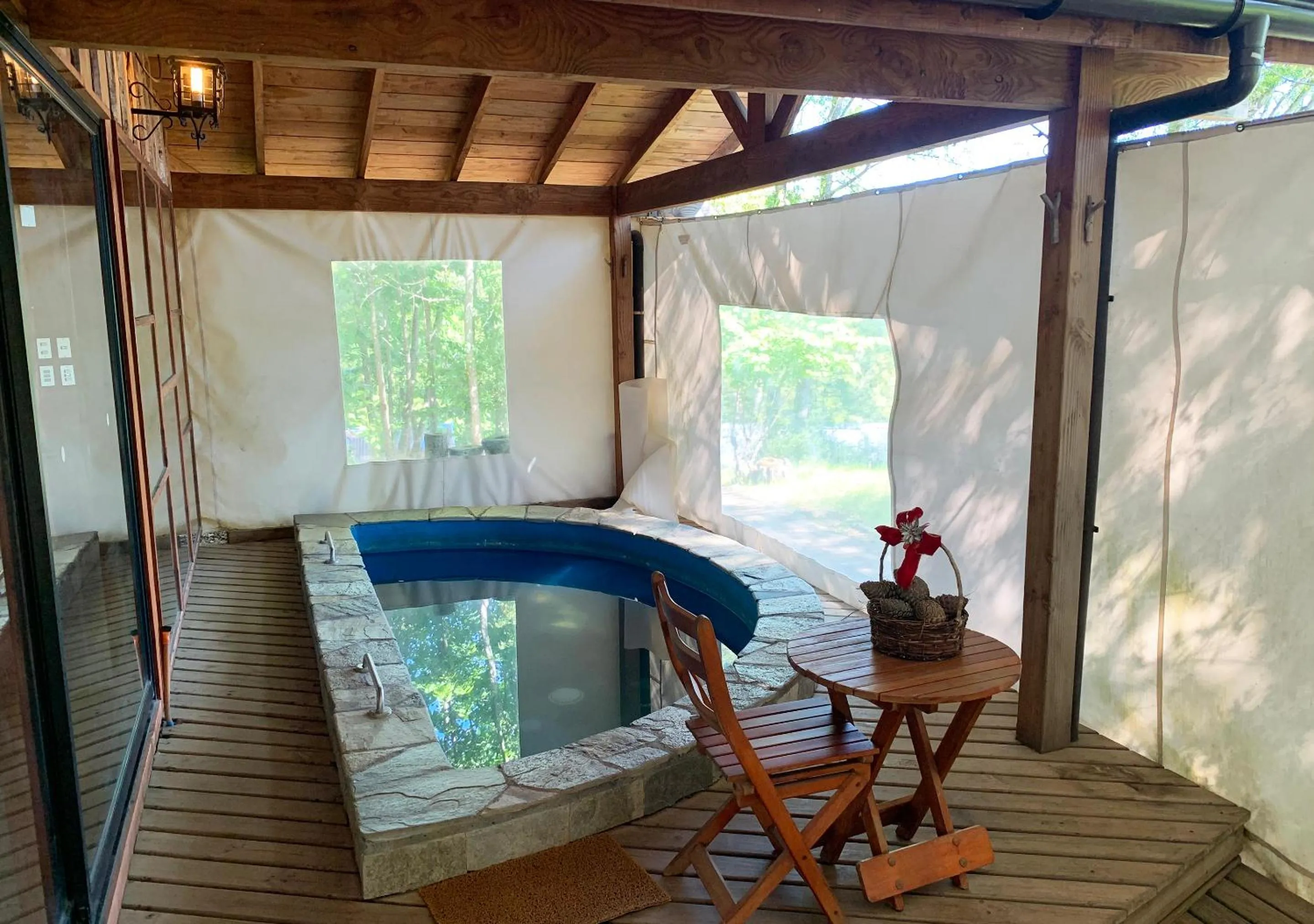 Swimming pool in Mirador Los Volcanes Lodge & Boutique