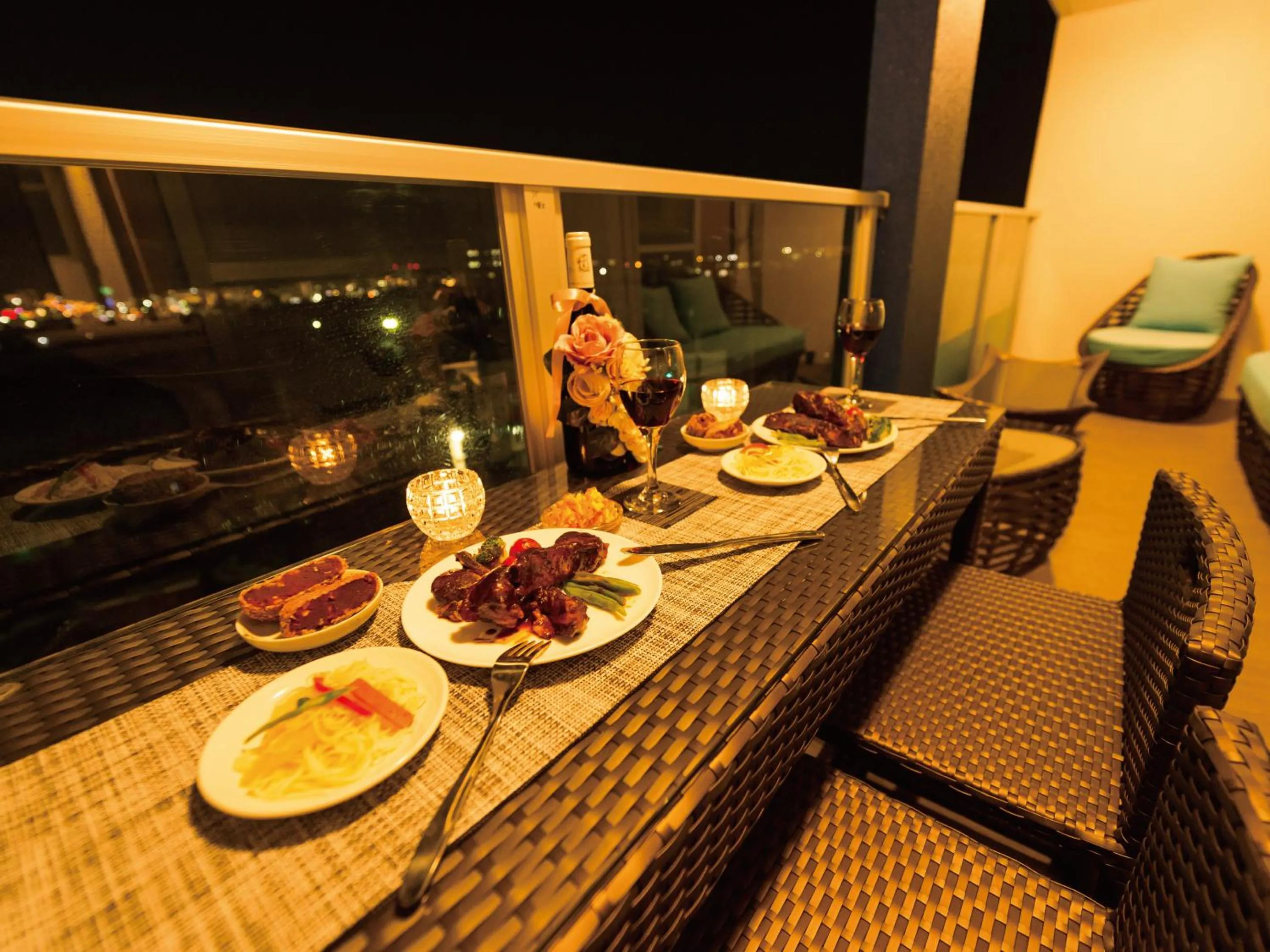 Photo of the whole room in Zoe Resort The Sunset Village Okinawa Chatan