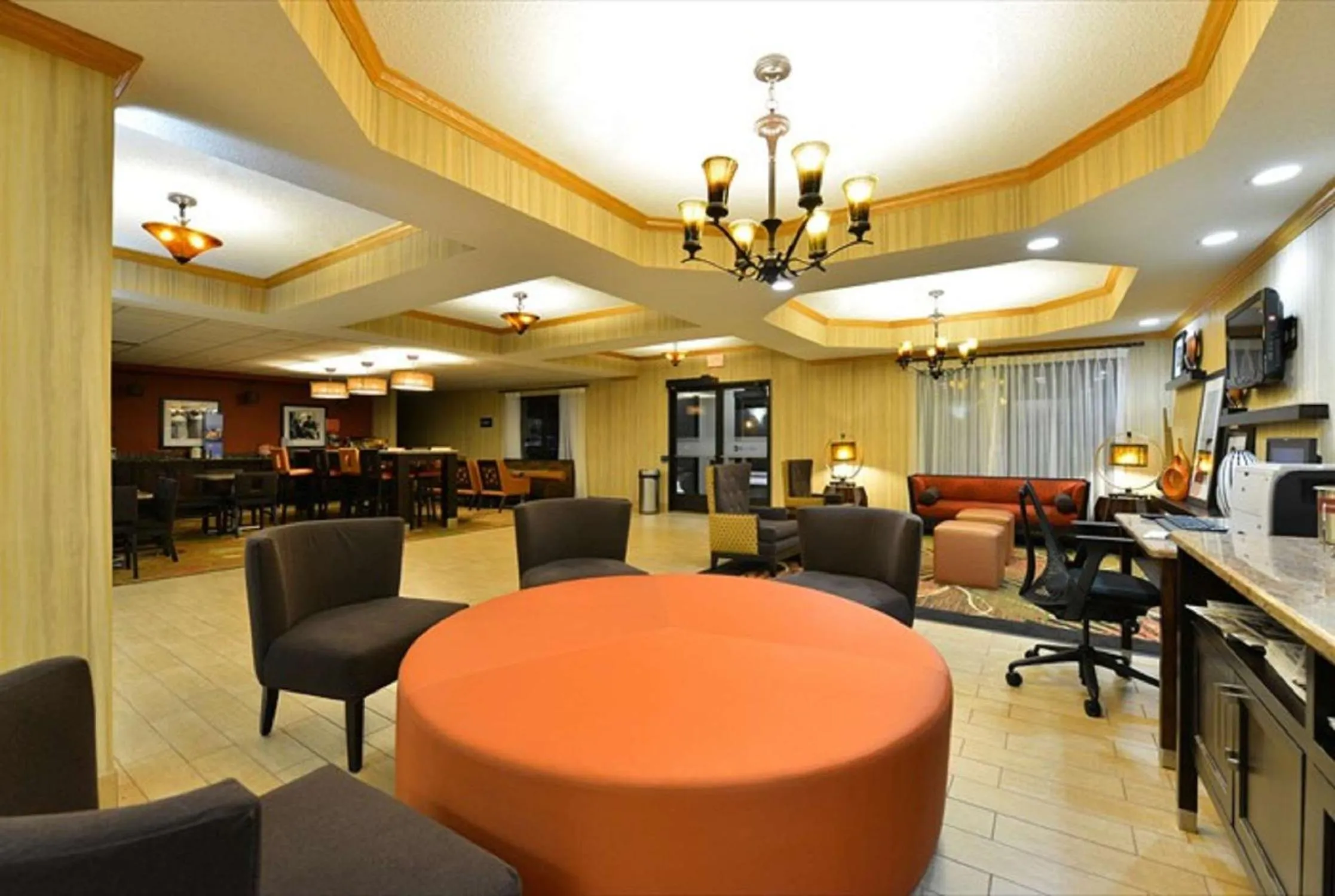 Lobby or reception in Hampton Inn Sturgis