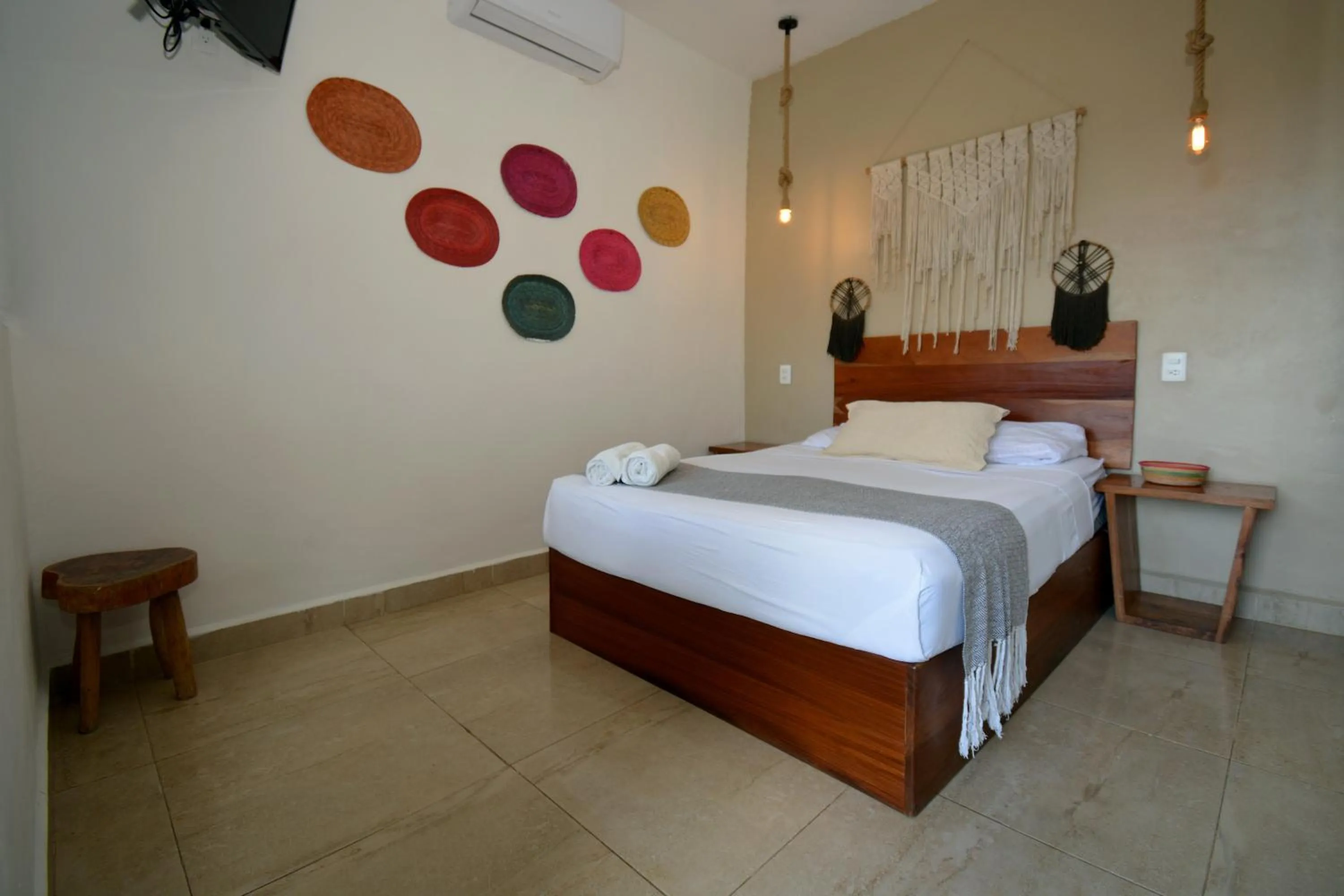 Bed in Casa Delia Hotel Downtown