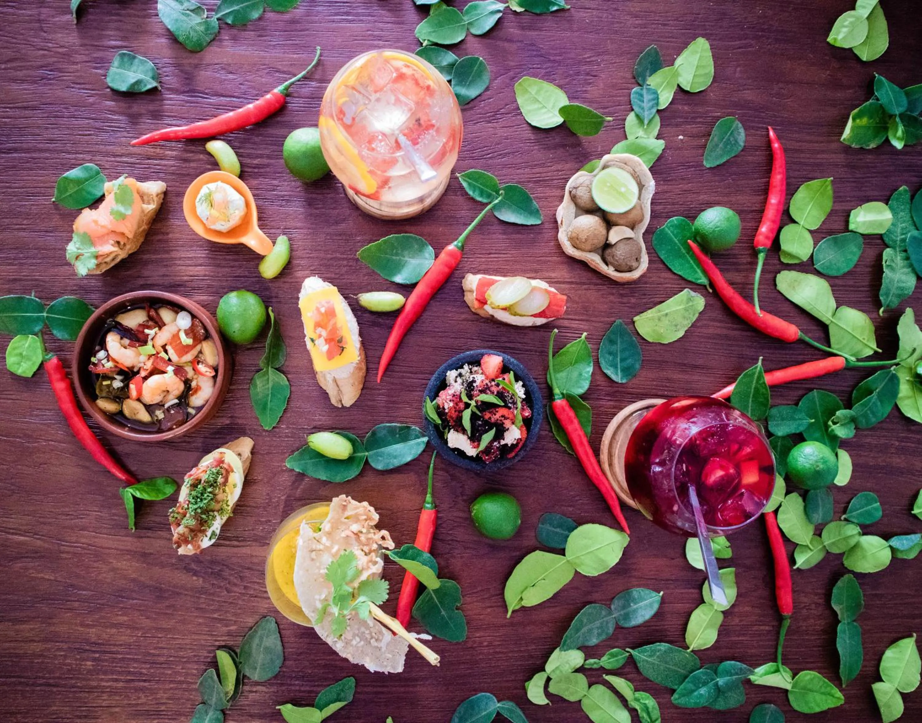 Food and drinks in PinkCoco Gili Air - Constant Surprises & for Cool Adults Only