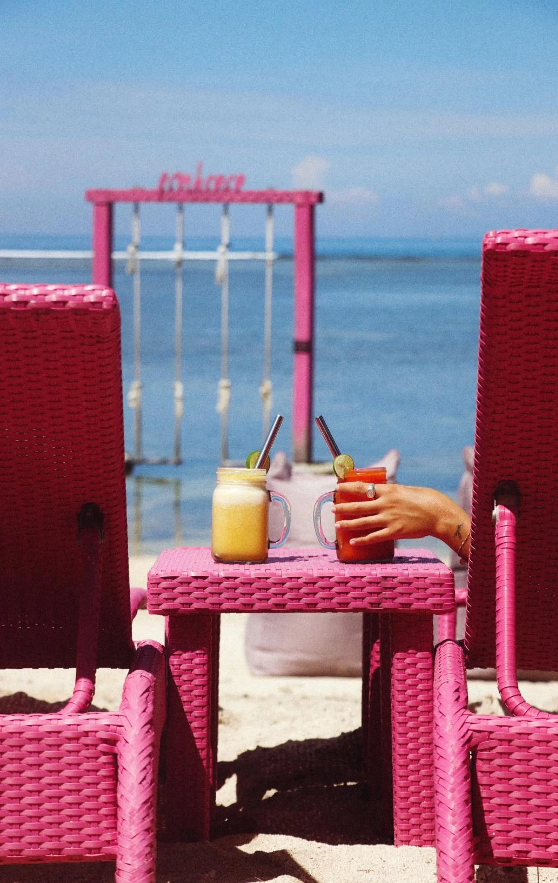 Beach in PinkCoco Gili Air - Constant Surprises & for Cool Adults Only