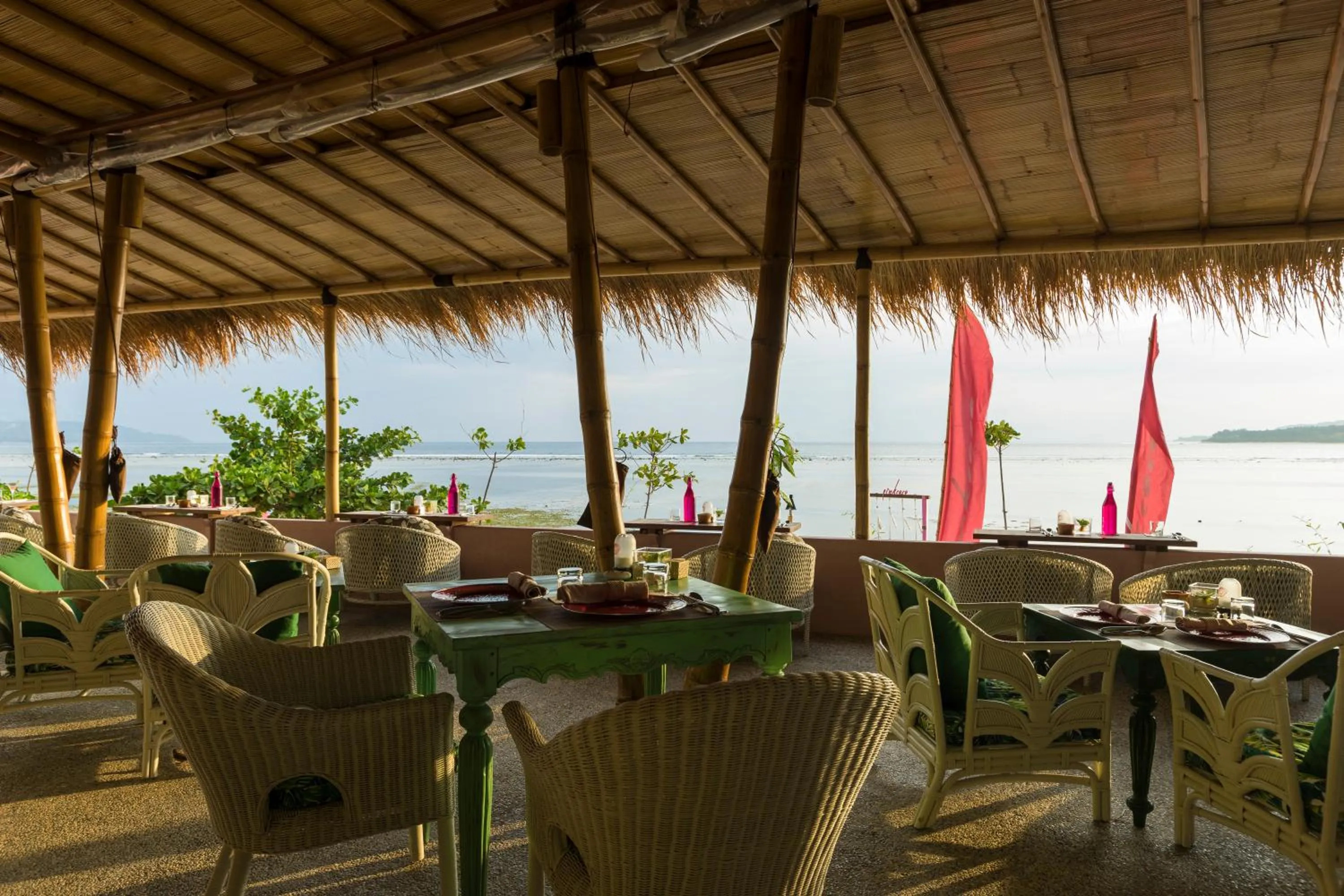 Restaurant/places to eat in PinkCoco Gili Air - Constant Surprises & for Cool Adults Only