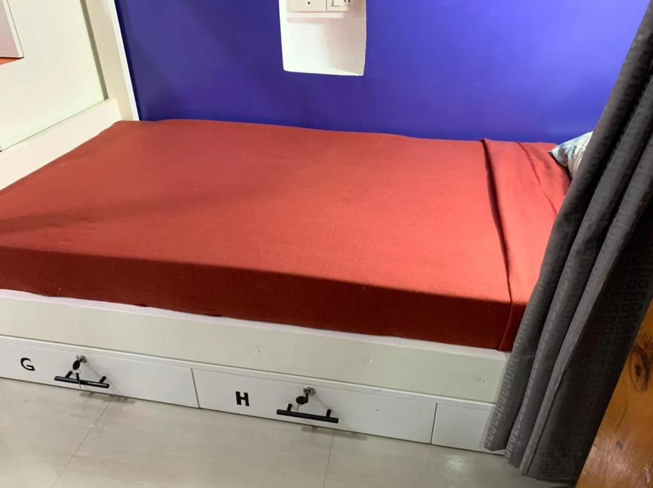 Bed in Beinte Singko de Marso Apartments