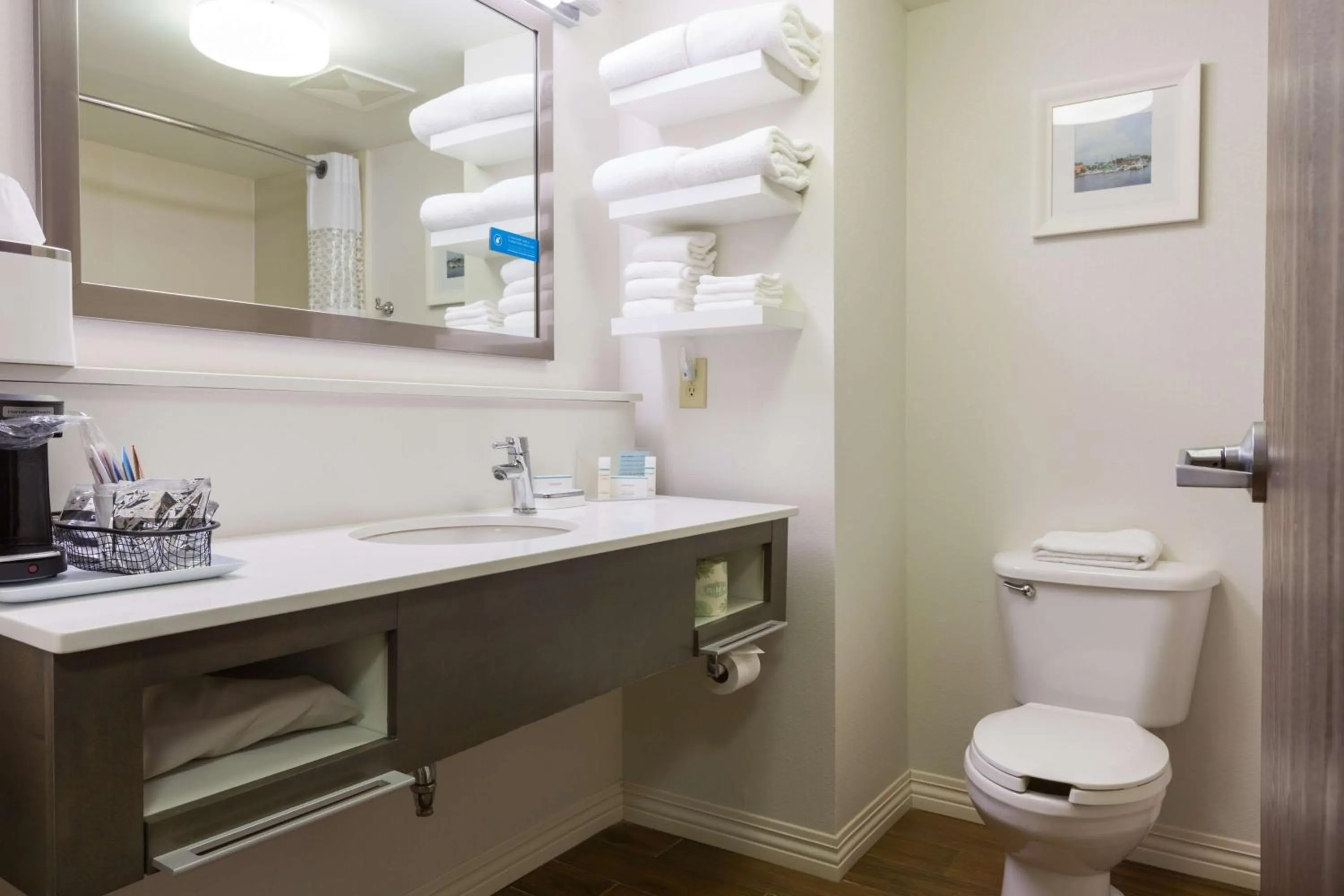 Bathroom in Hampton Inn Washington