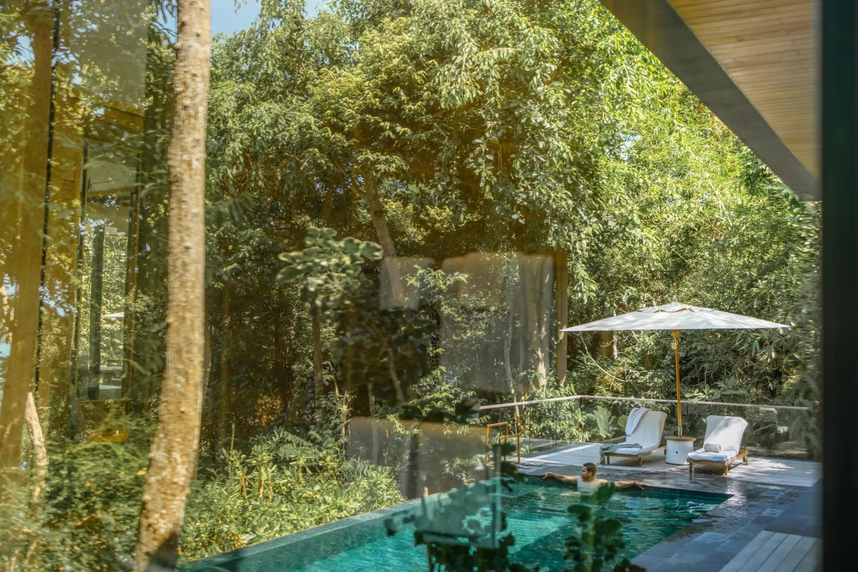 Natural landscape in Six Senses Krabey Island