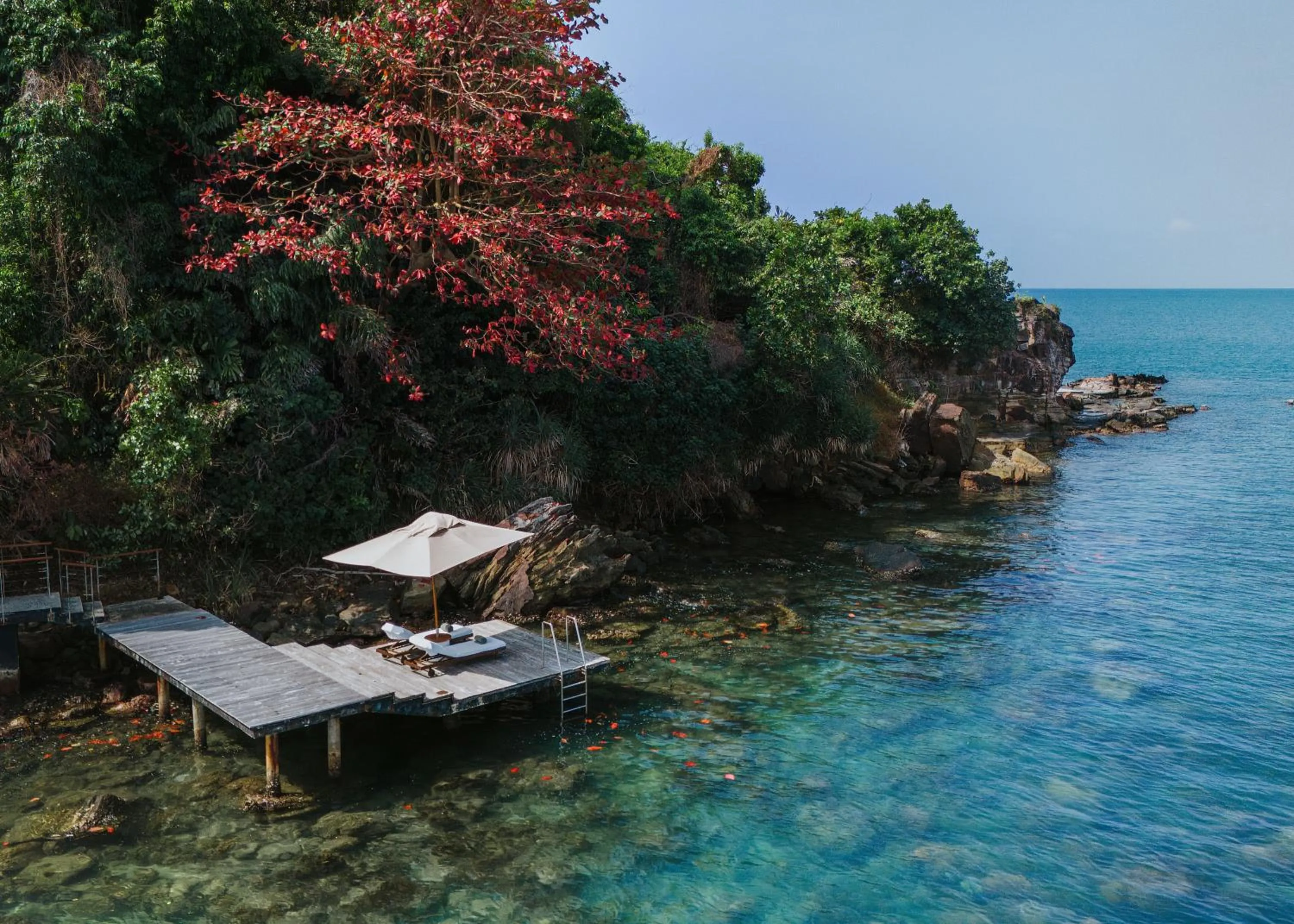 View (from property/room) in Six Senses Krabey Island