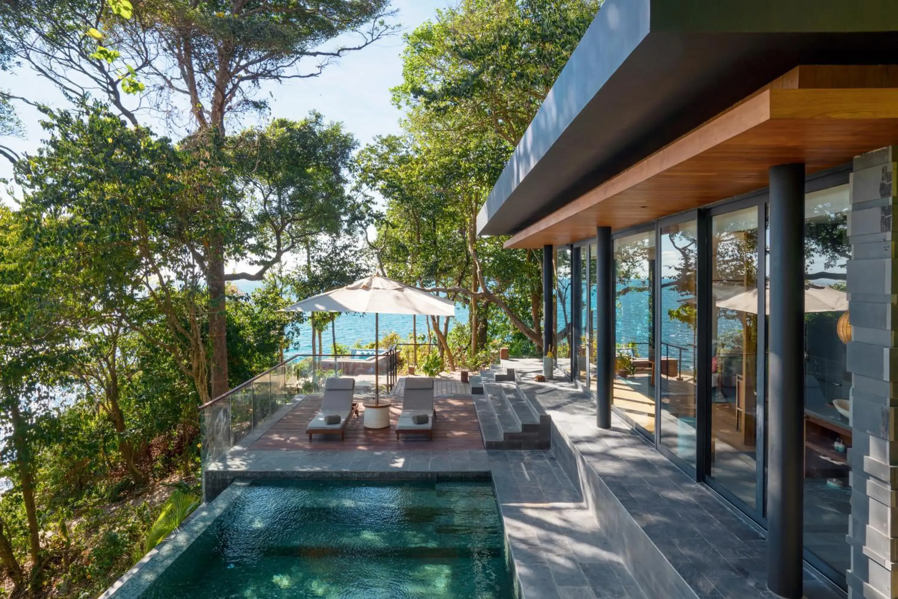 Ocean Pool Villa in Six Senses Krabey Island Ocean Pool Villa in Six Senses Krabey Island