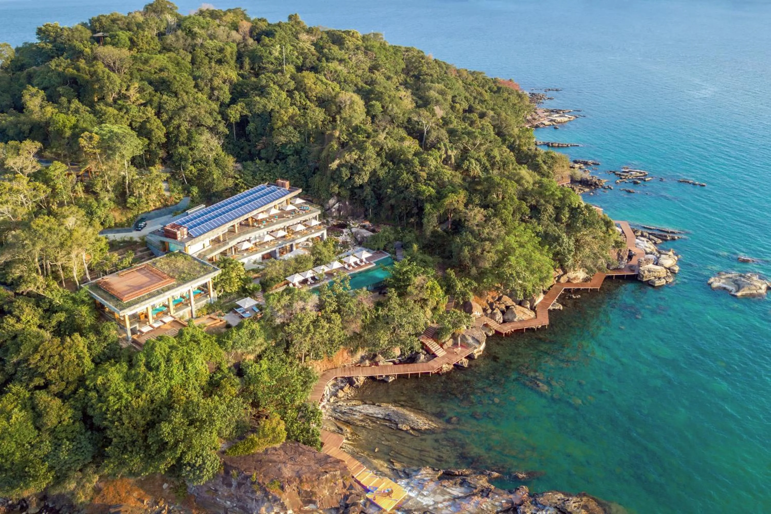 Property building in Six Senses Krabey Island