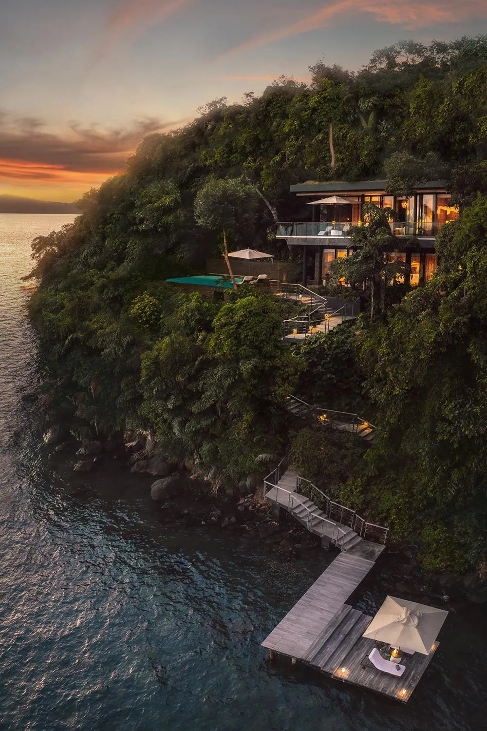 Day in Six Senses Krabey Island