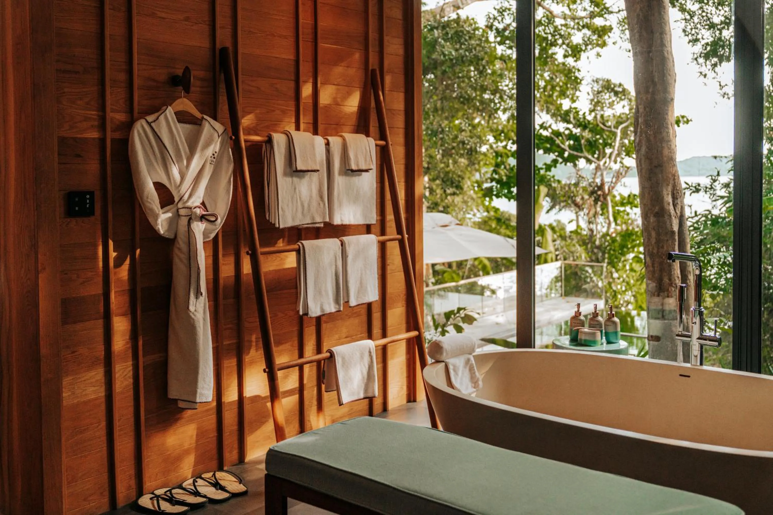 Bathroom in Six Senses Krabey Island