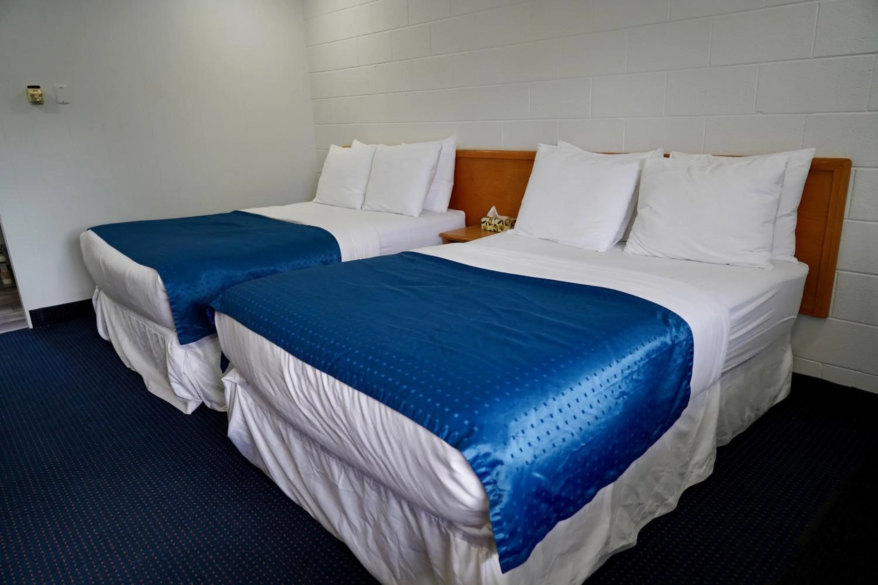 Bed in Cedar Lane Motel