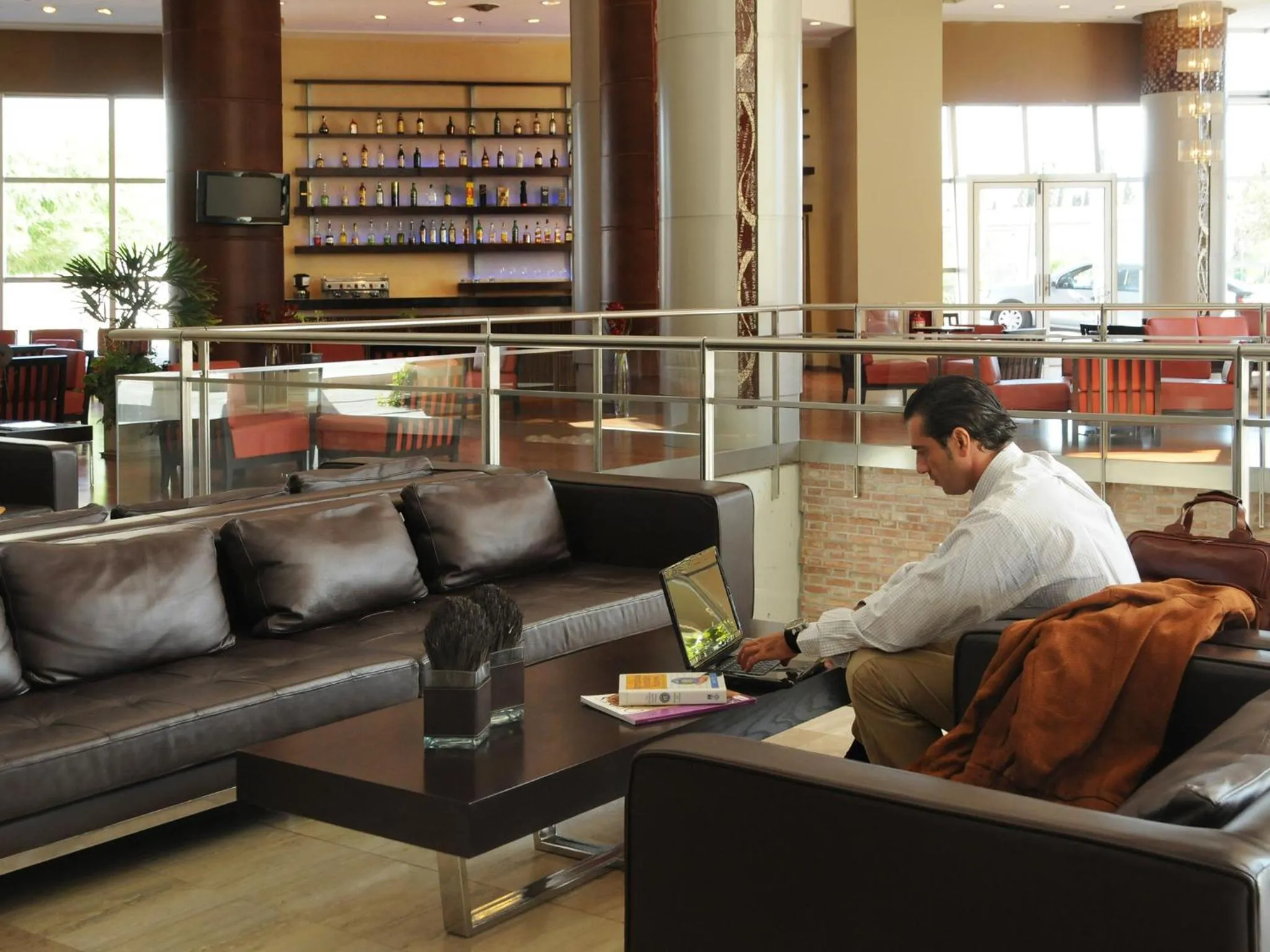 Lobby or reception in Hotel Del Bono Park