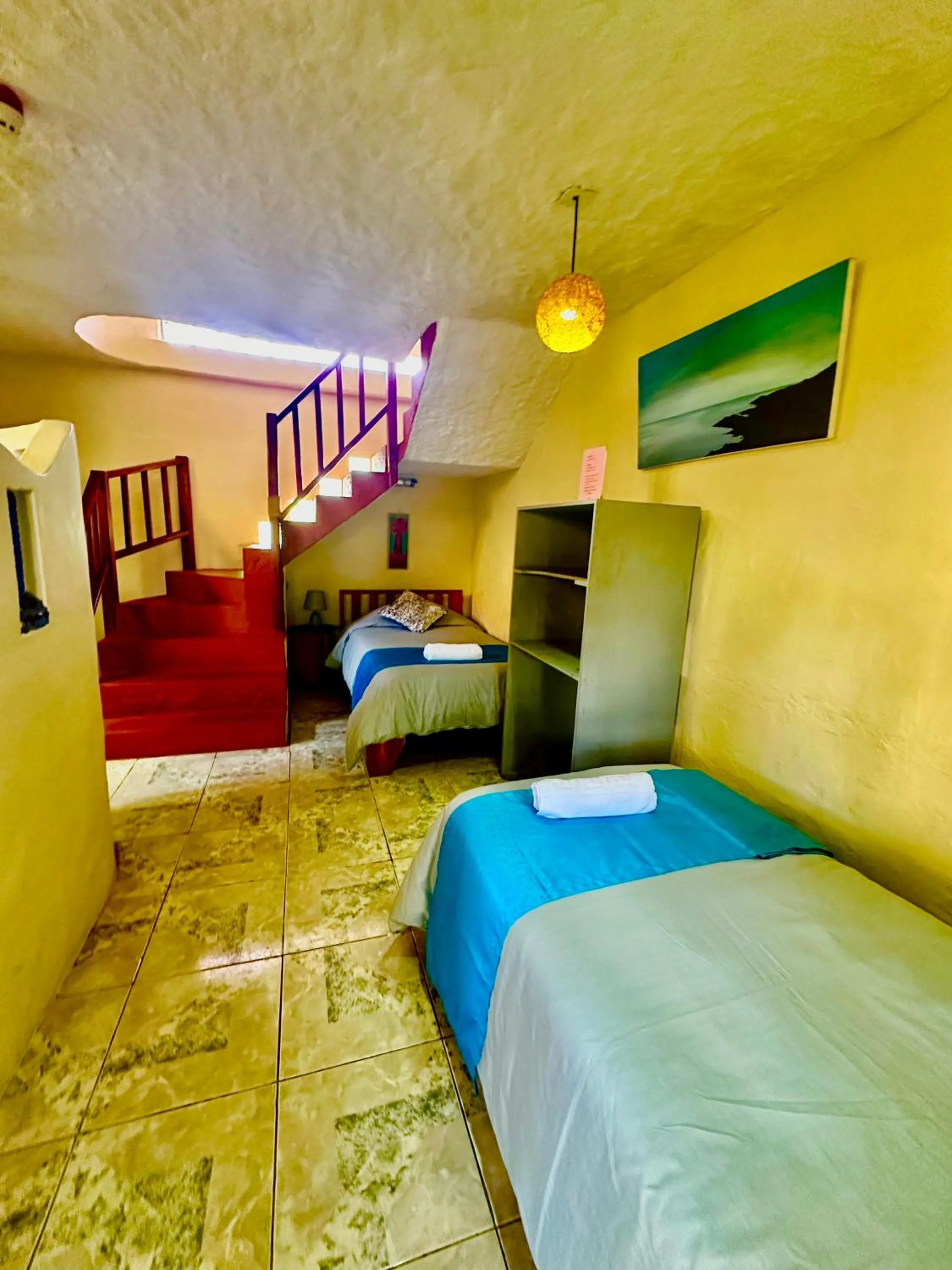 View (from property/room), Bed in Casa del Lago Lodging House