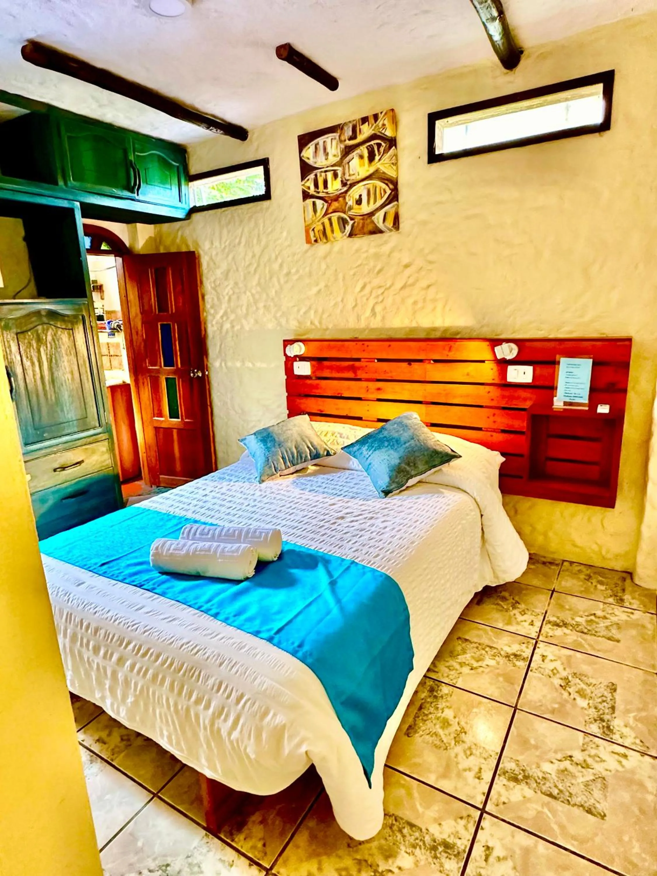 Bedroom, Bed in Casa del Lago Lodging House