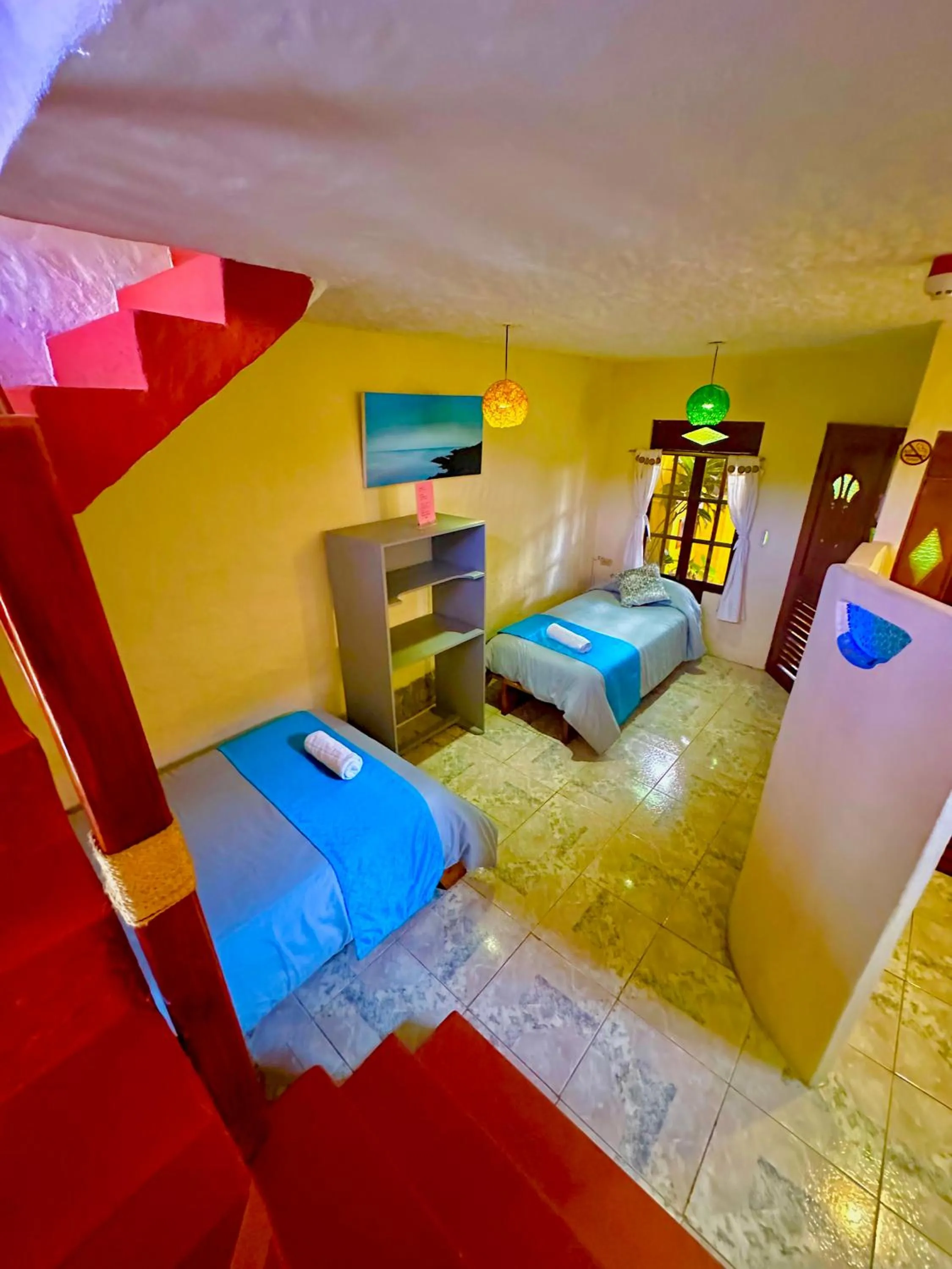 View (from property/room), Bed in Casa del Lago Lodging House