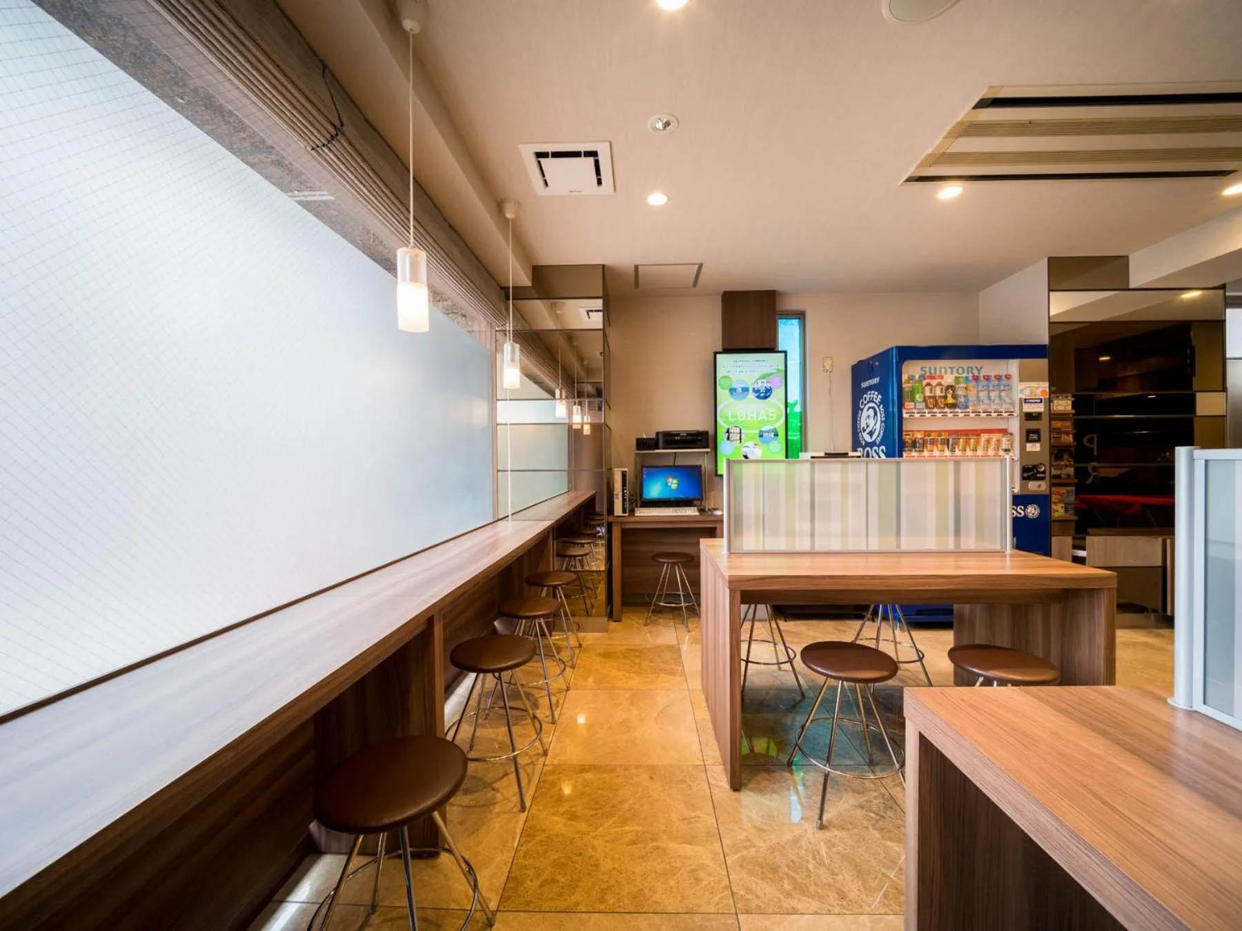 Lounge/Bar in Super Hotel Hakata