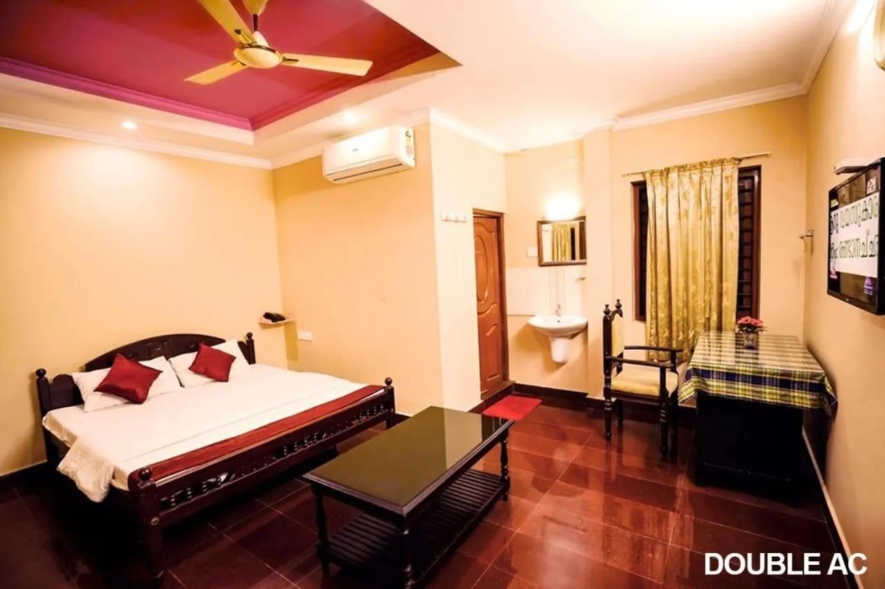 Bedroom, Bed in Surabhi Suites