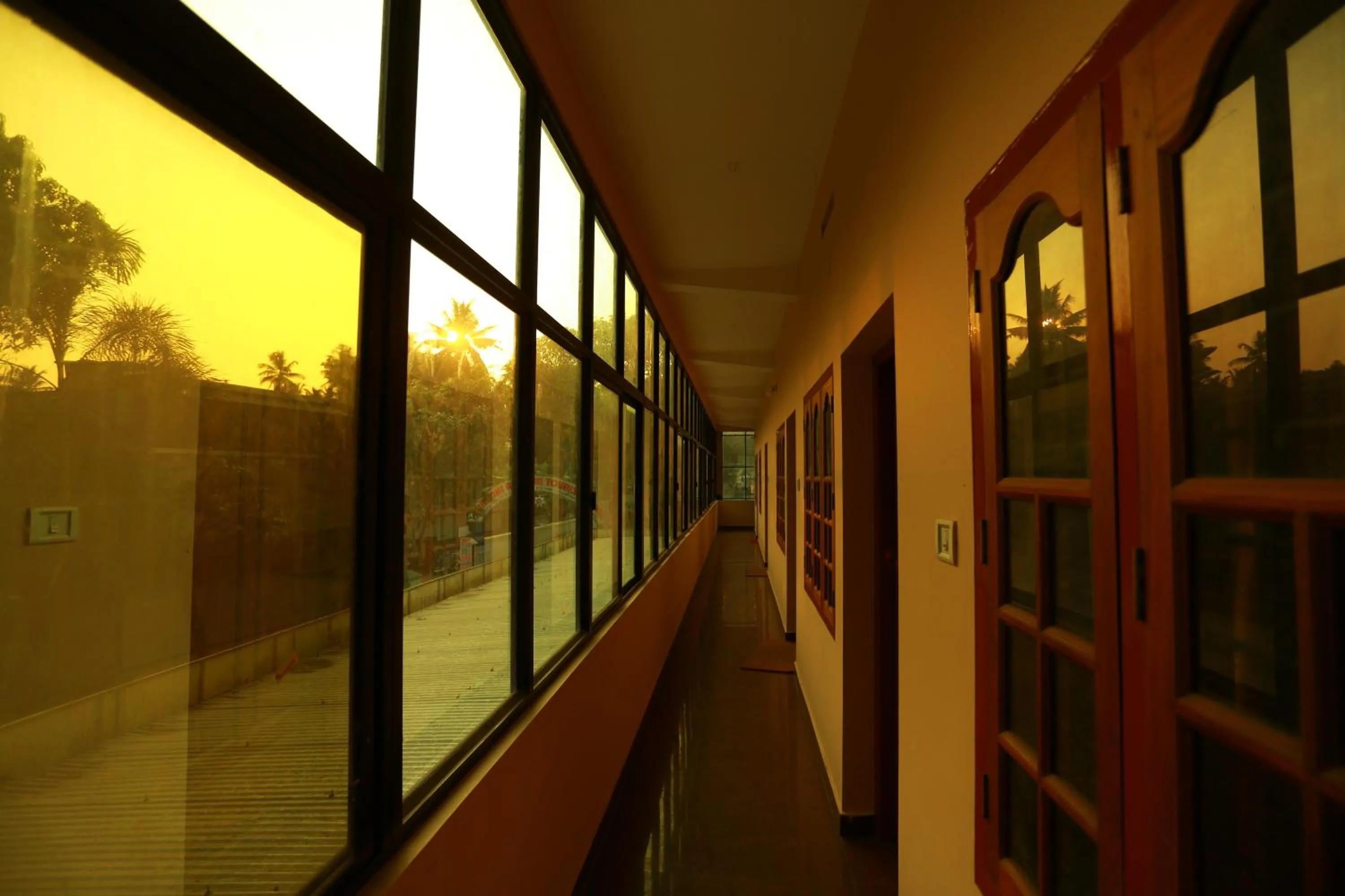 Sunset in Surabhi Suites