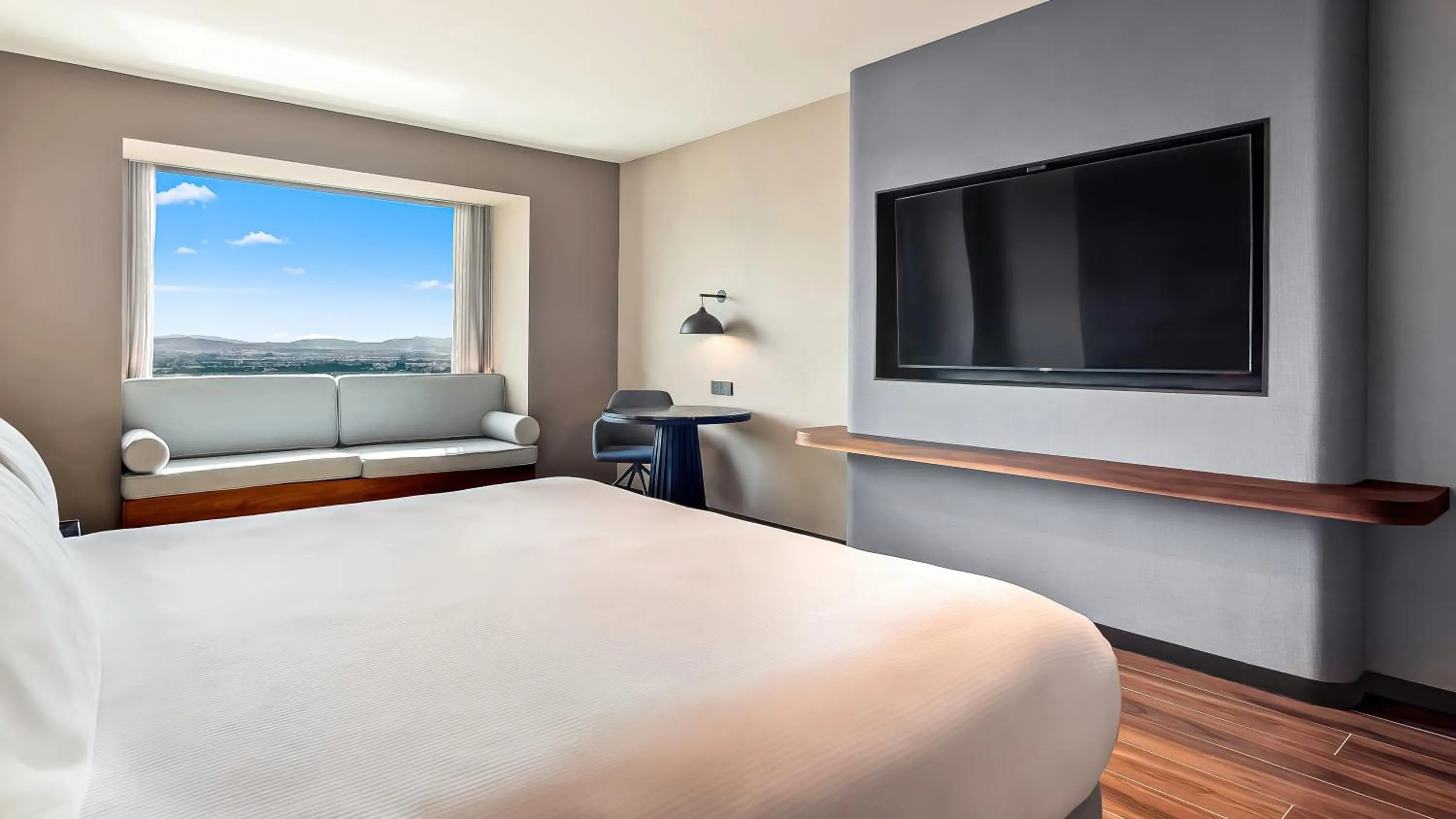 Bed in Hilton Queretaro