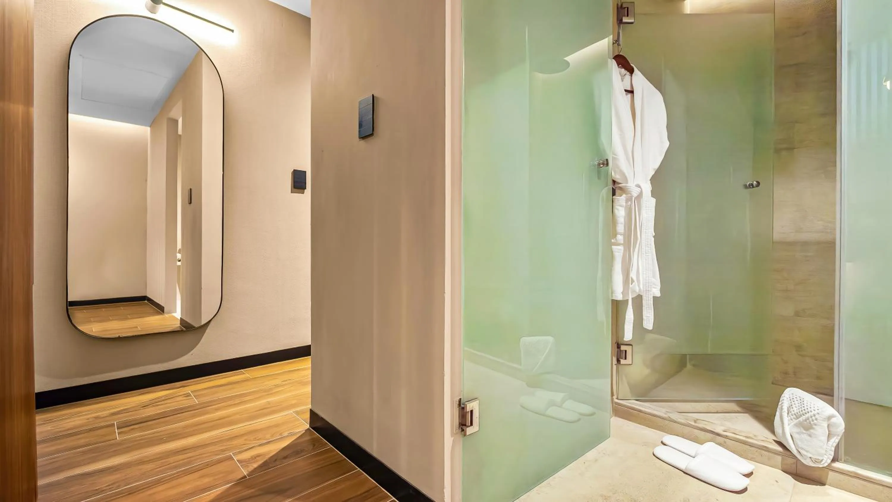 Bathroom in Hilton Queretaro