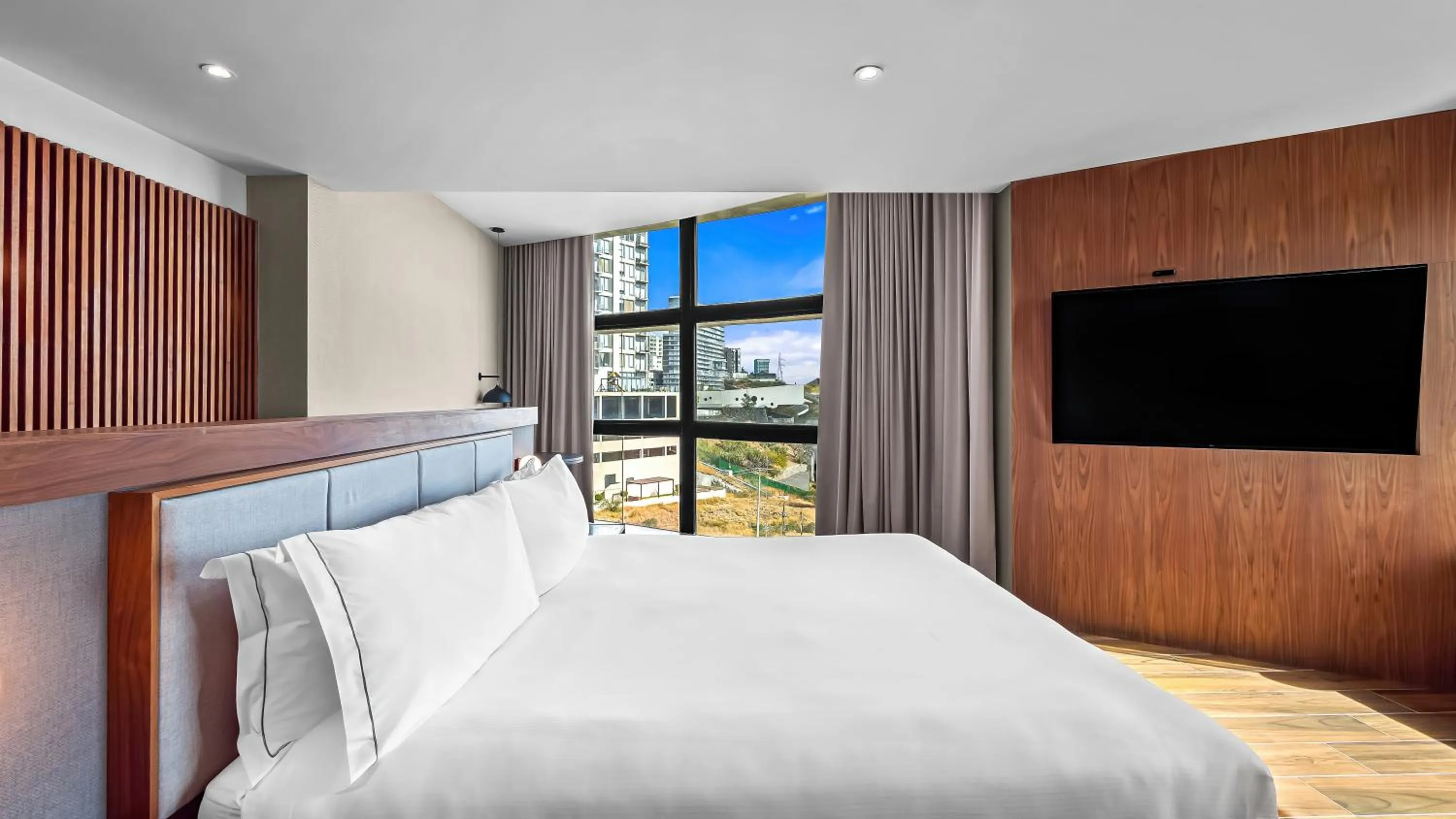 Bed in Hilton Queretaro