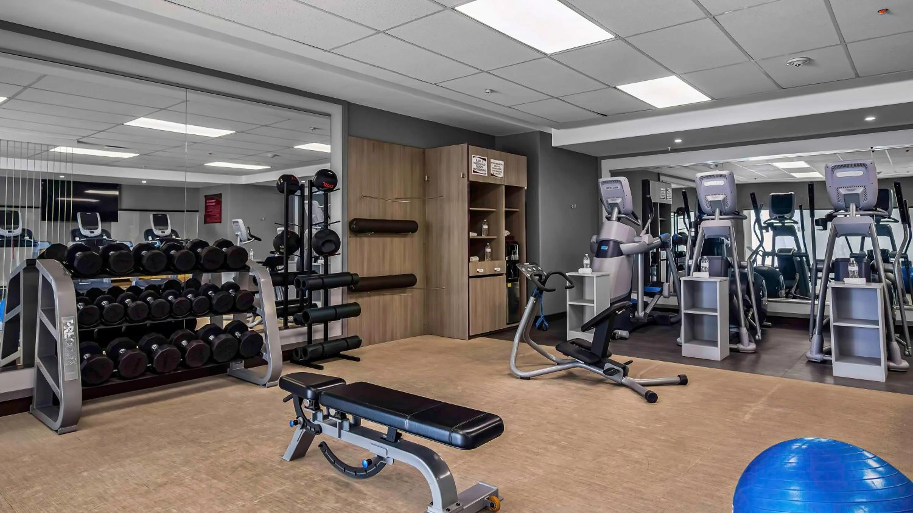Fitness centre/facilities in Hilton Queretaro