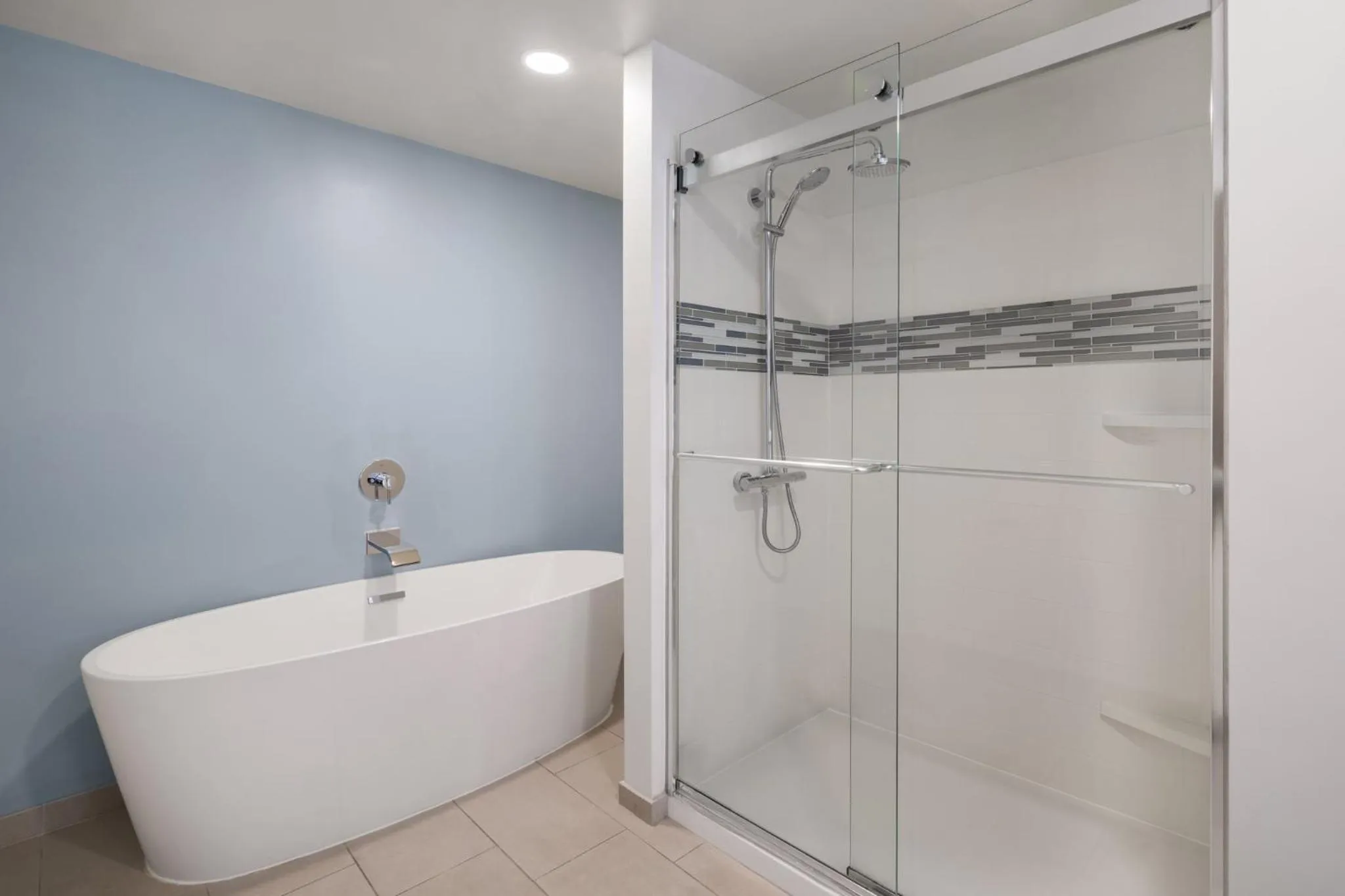 Bathroom in EVEN Hotel Pittsburgh Downtown by IHG