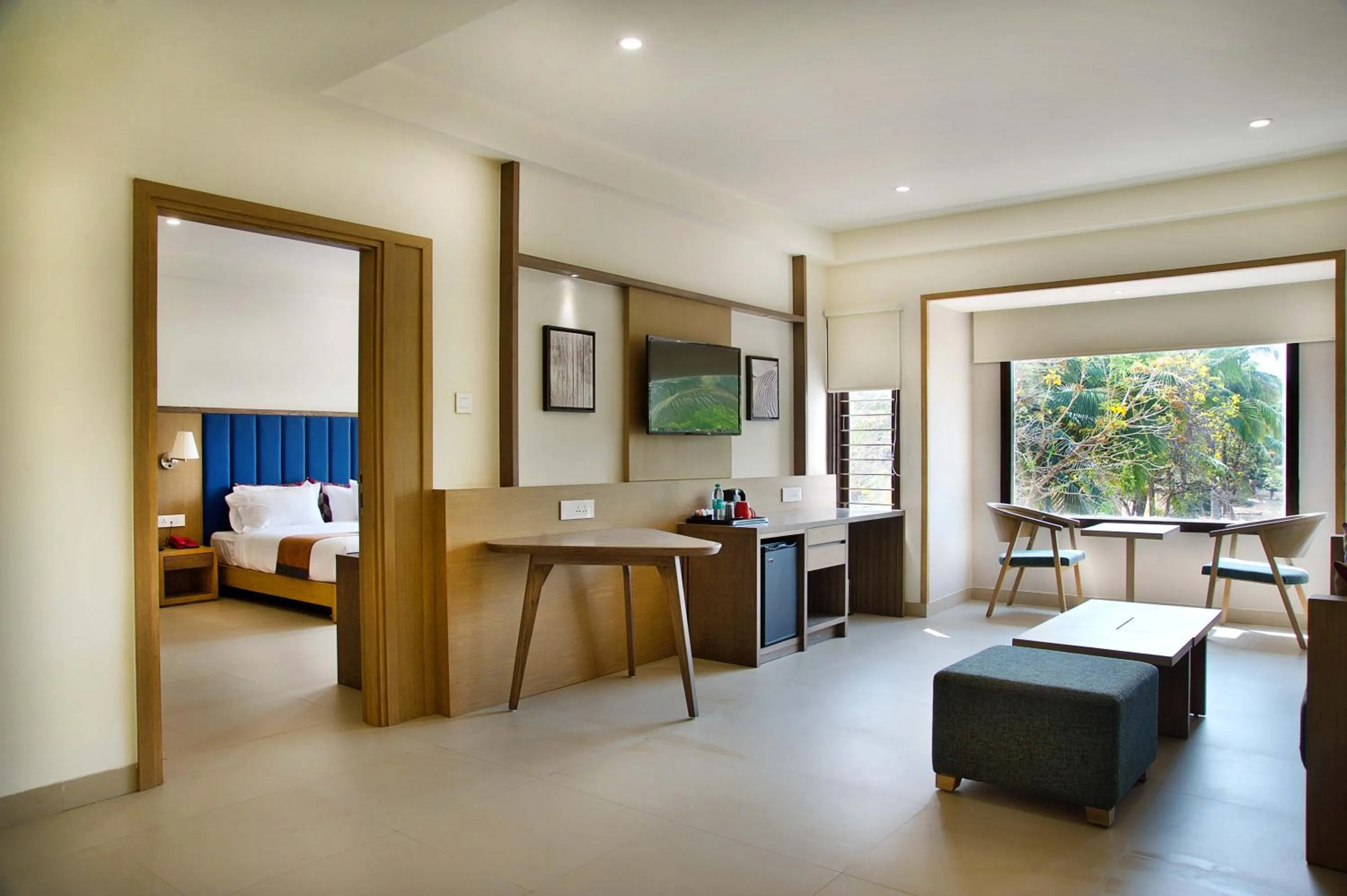 Living room in Purple Cloud Hotel