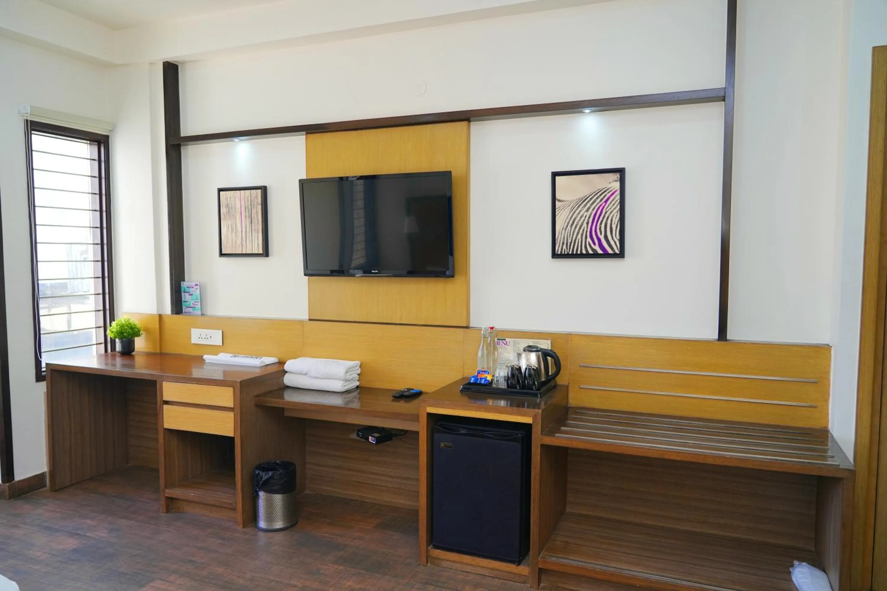 Living room in Purple Cloud Hotel