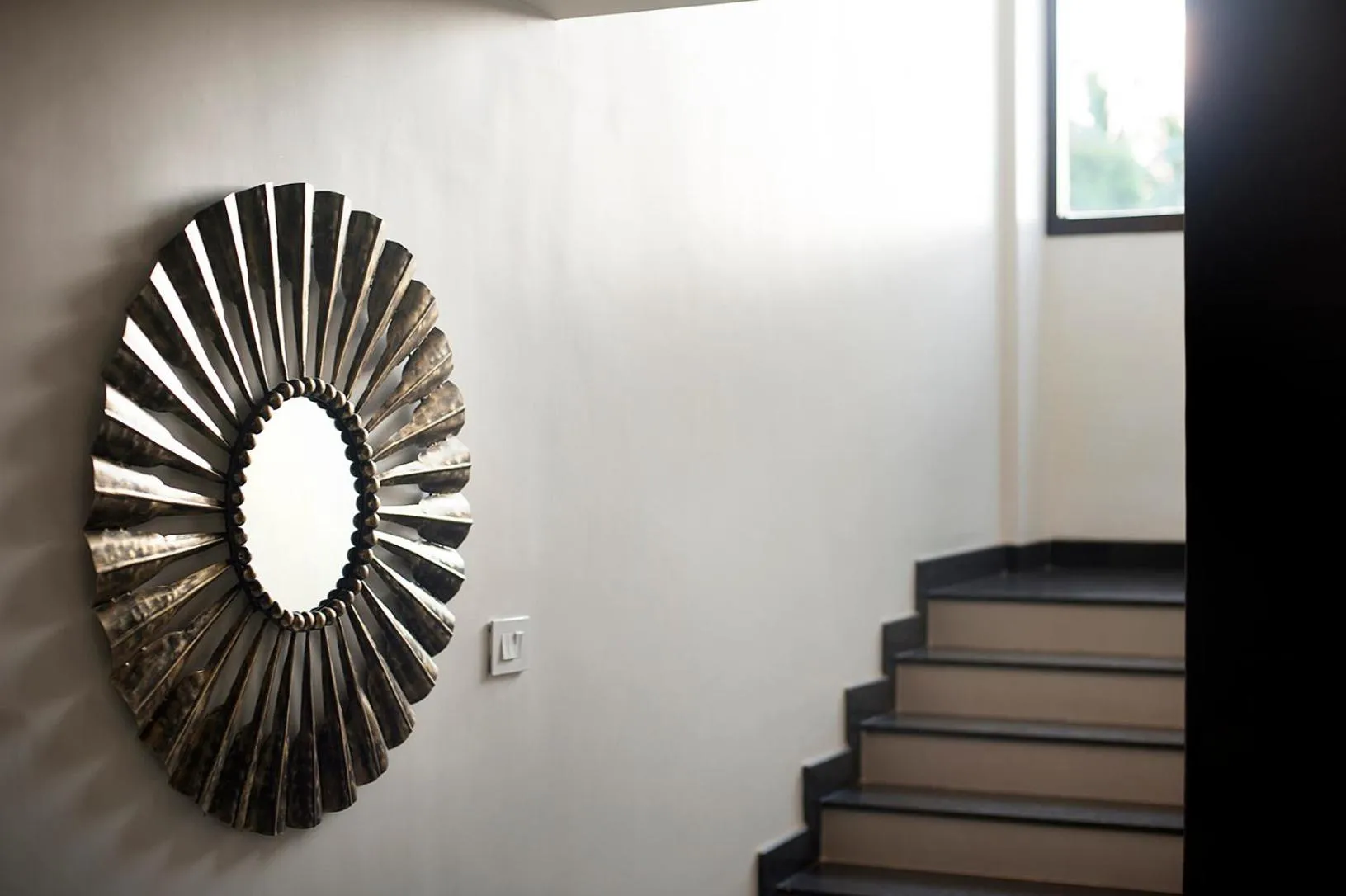 Decorative detail in Purple Cloud Hotel