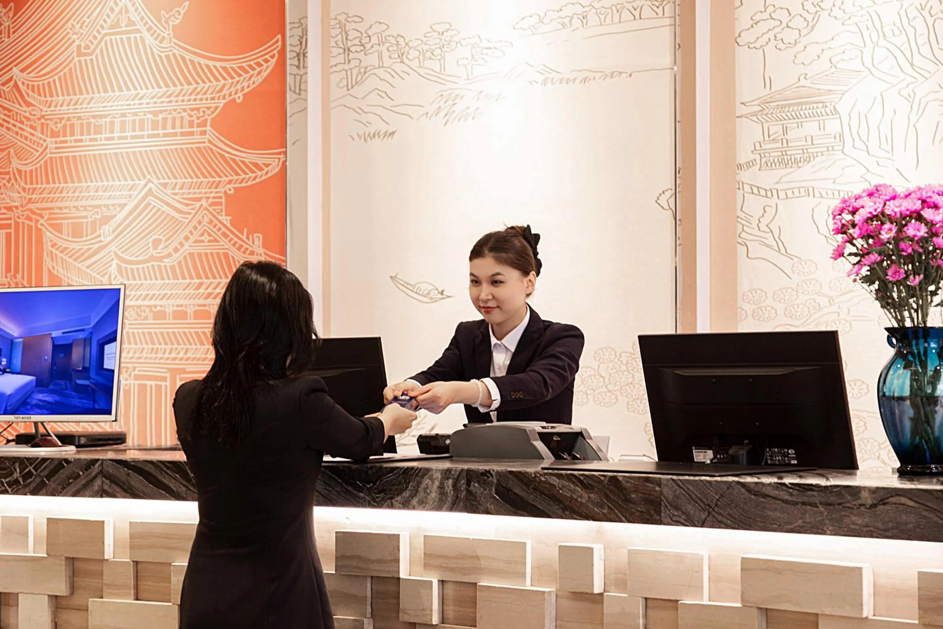 Lobby or reception in Grand Mercure Jinan Sunshine