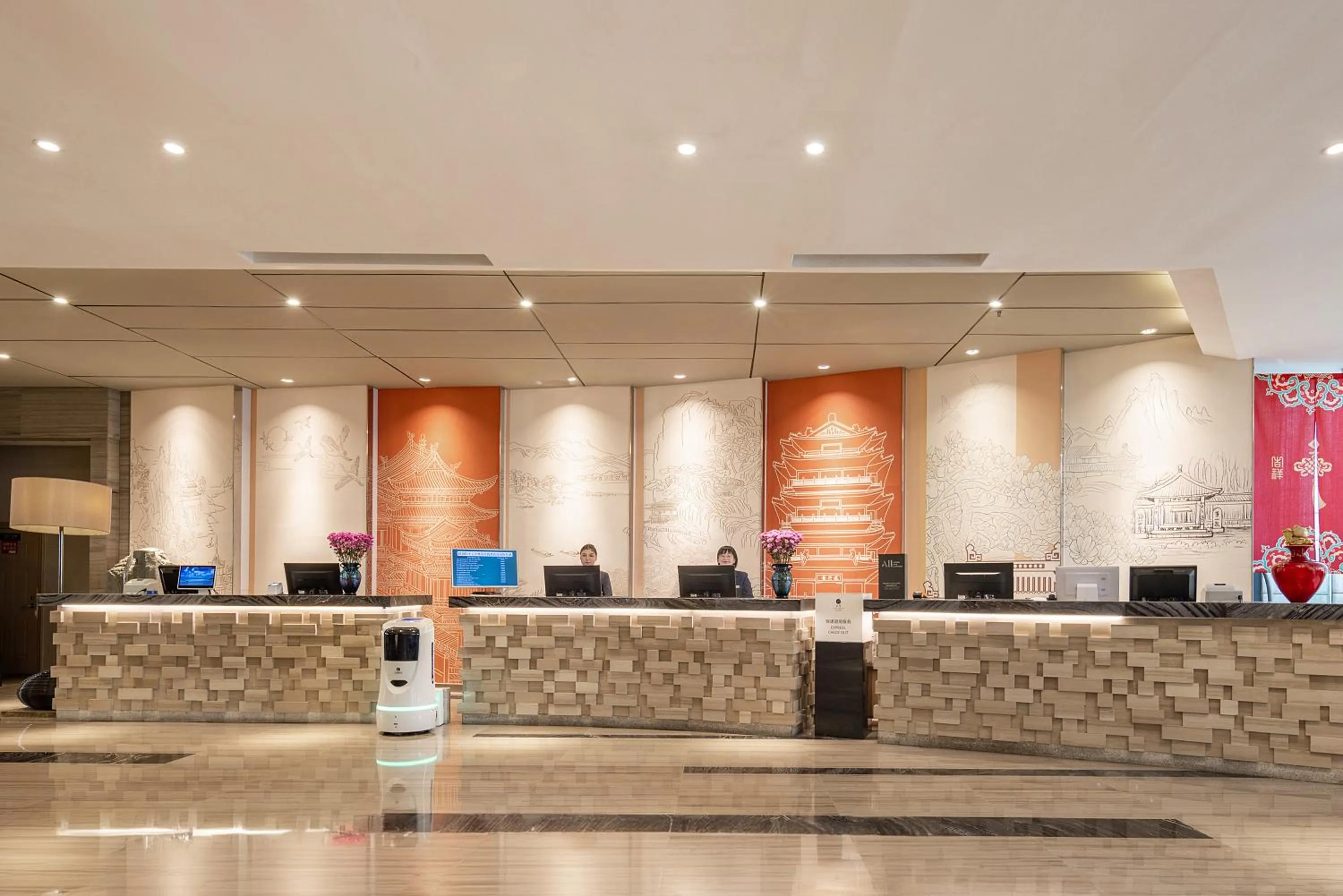 Lobby or reception in Grand Mercure Jinan Sunshine