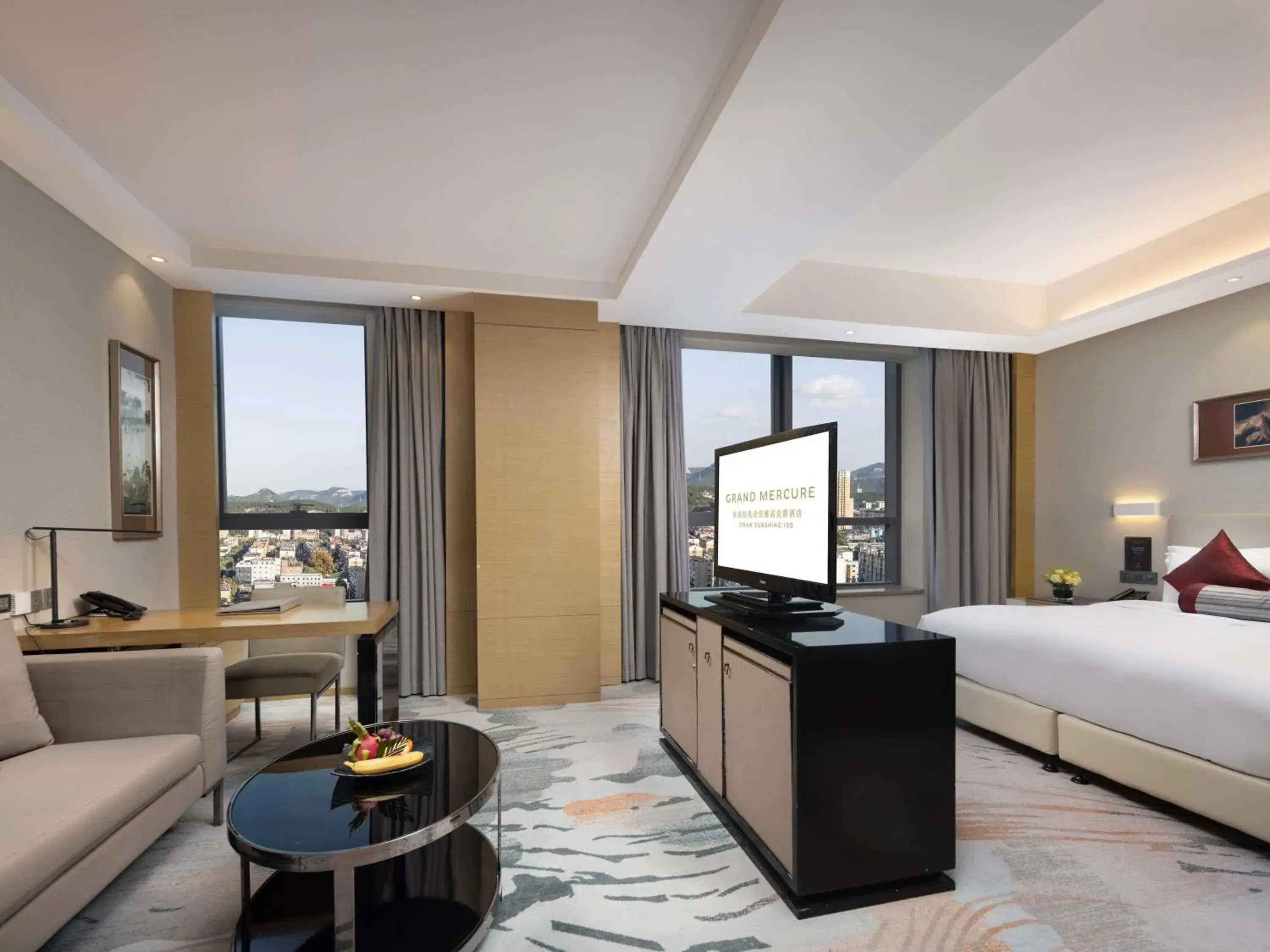 Deluxe Smart King Room in Grand Mercure Jinan Sunshine Deluxe Smart King Room in Grand Mercure Jinan Sunshine