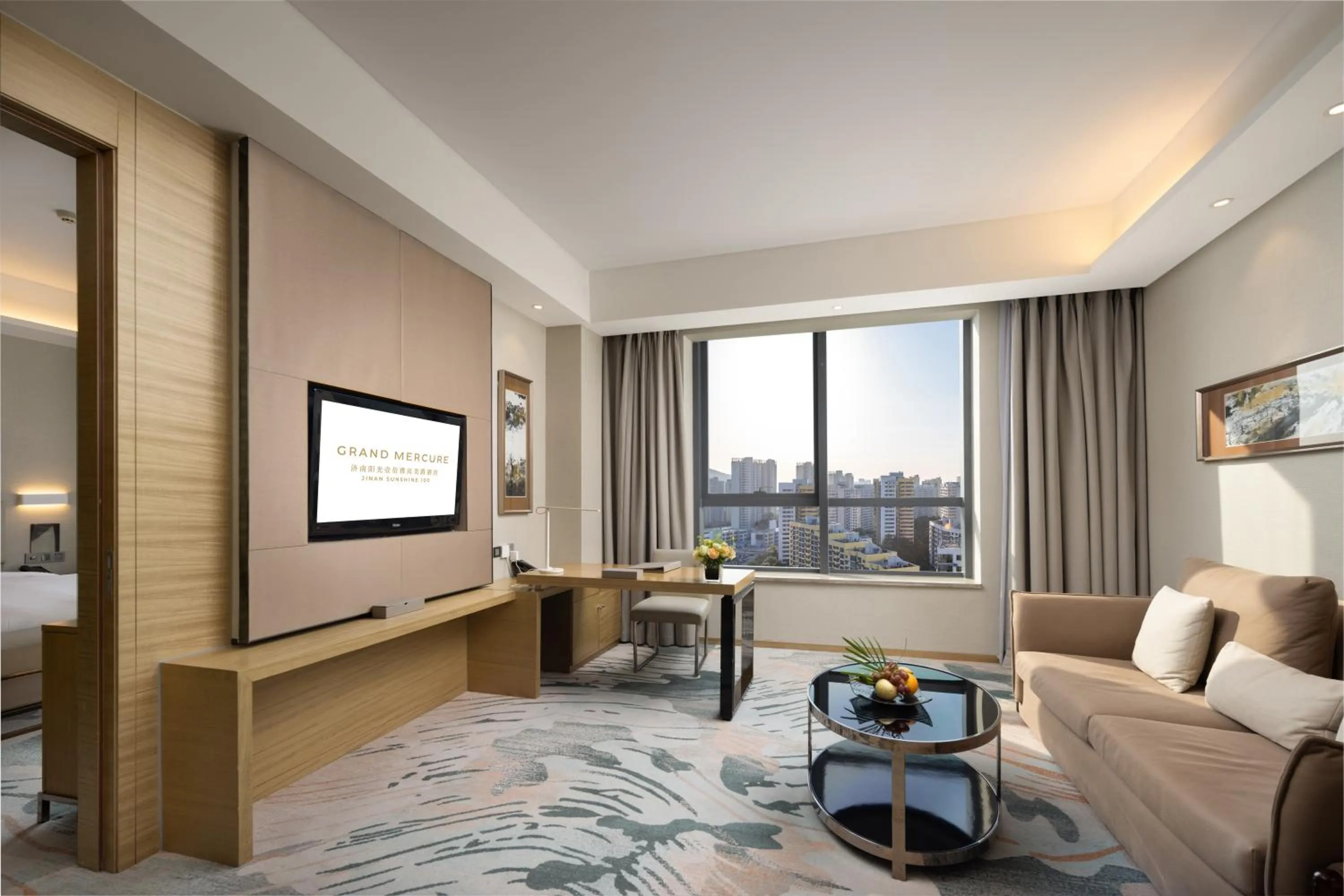 Living room in Grand Mercure Jinan Sunshine