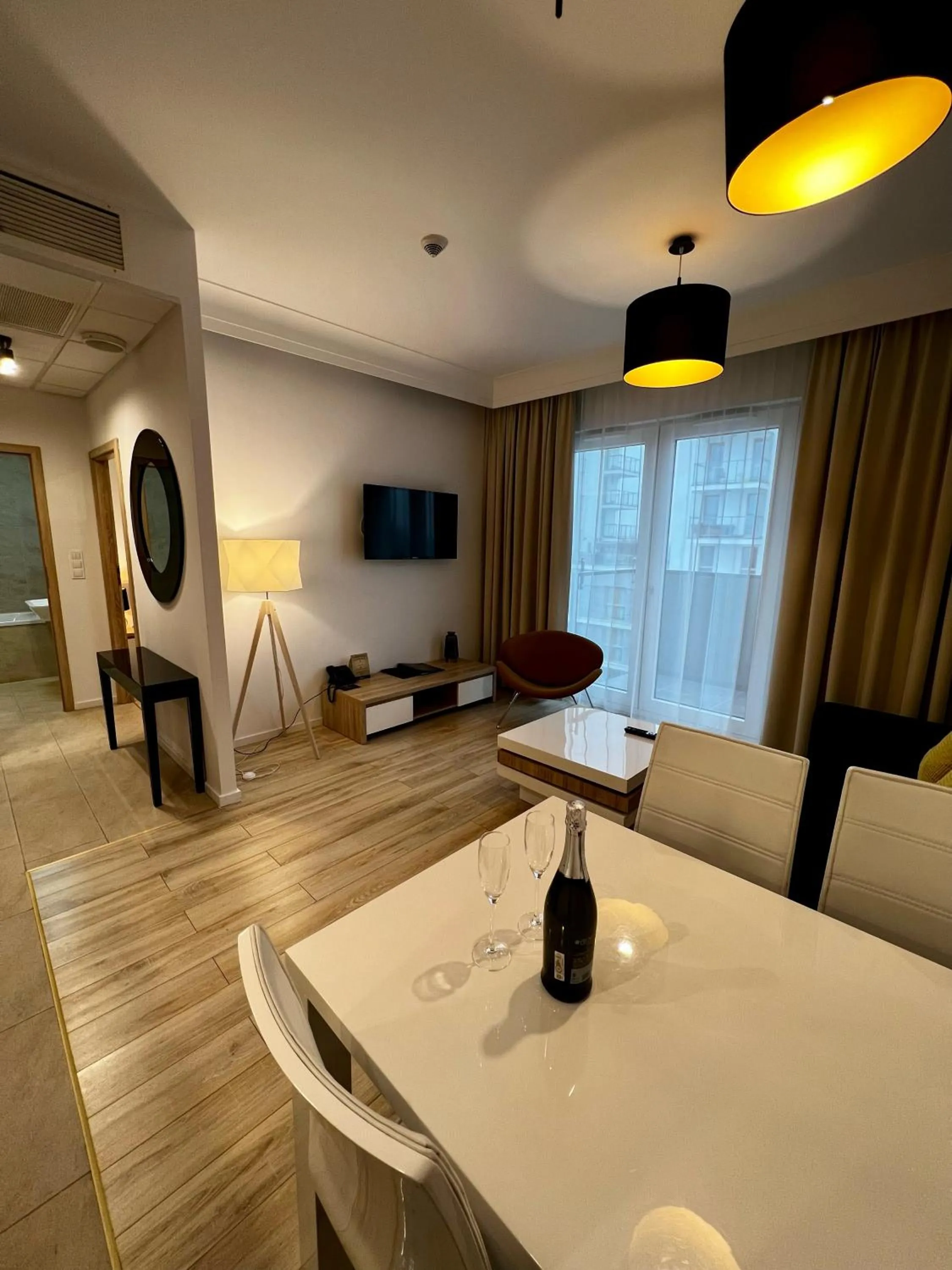 Living room in Varsovia Apartamenty Kasprzaka