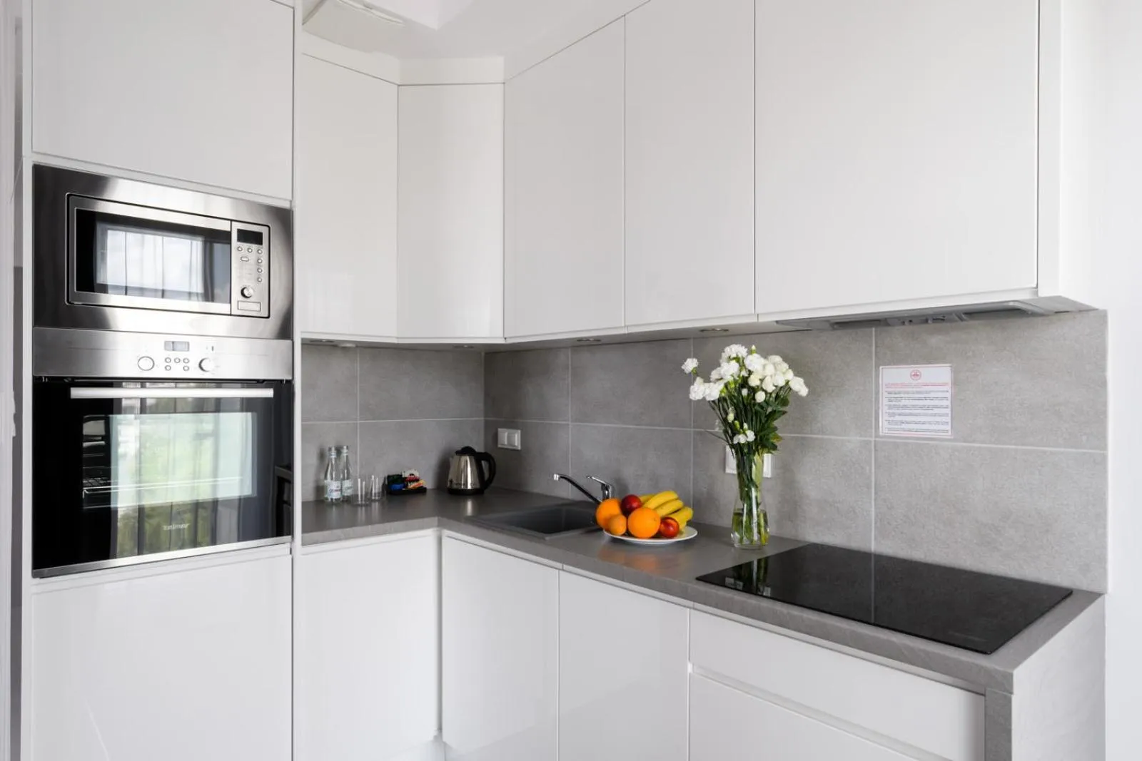 Kitchen or kitchenette in Varsovia Apartamenty Kasprzaka