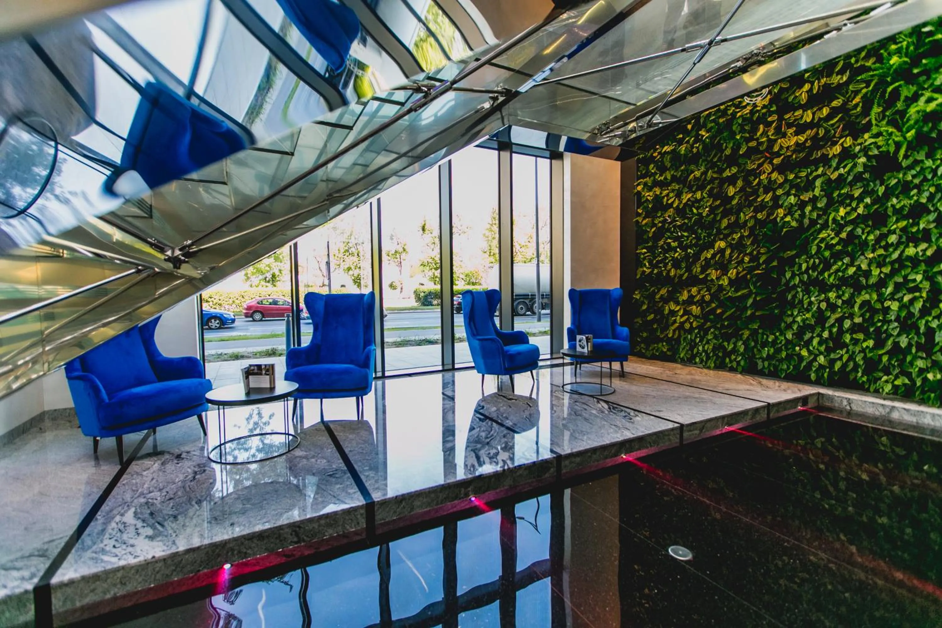 Lobby or reception in Varsovia Apartamenty Kasprzaka