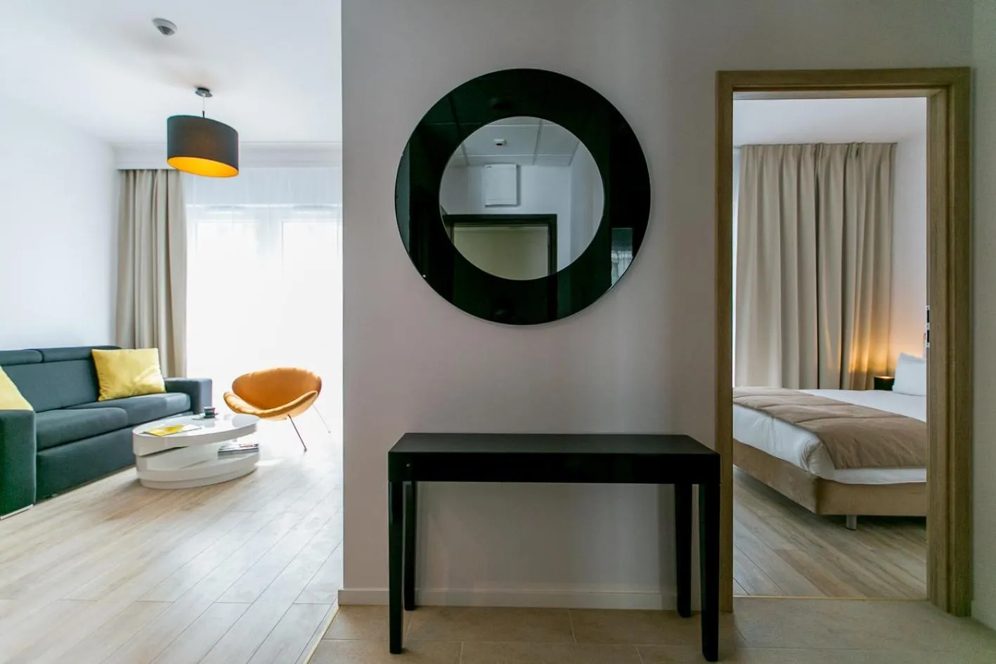 Bed in Varsovia Apartamenty Kasprzaka