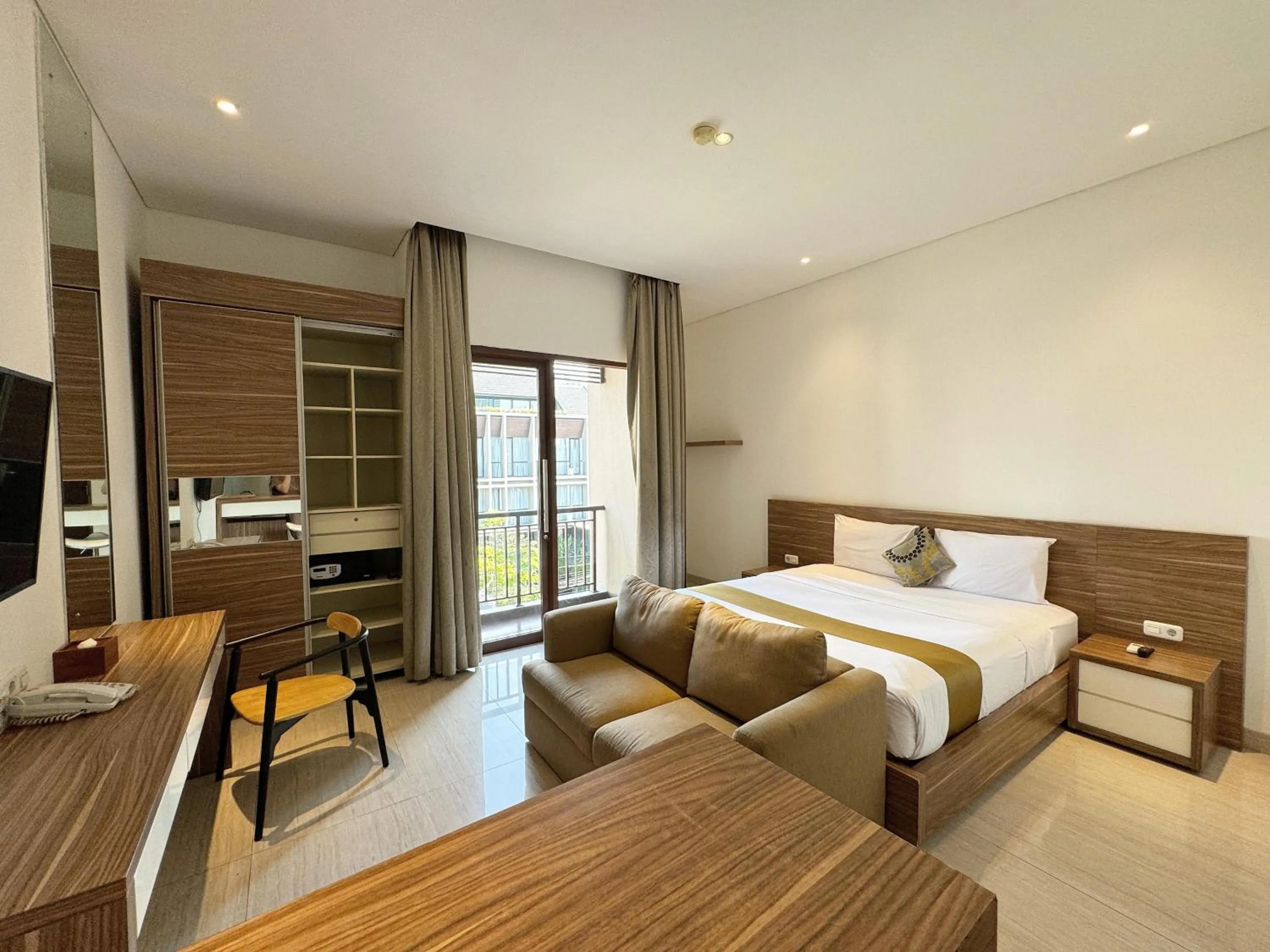 Bed in Rasuna Icon Hotel