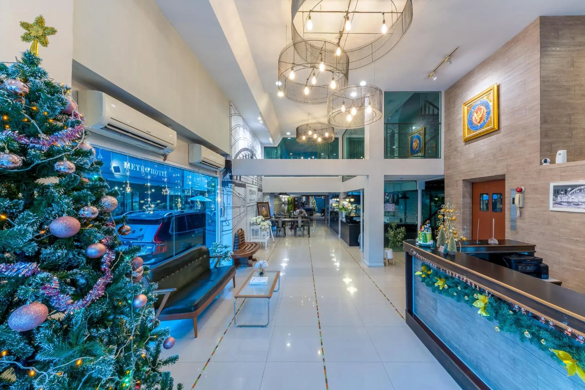 Lobby or reception in At Hua Lamphong Hotel