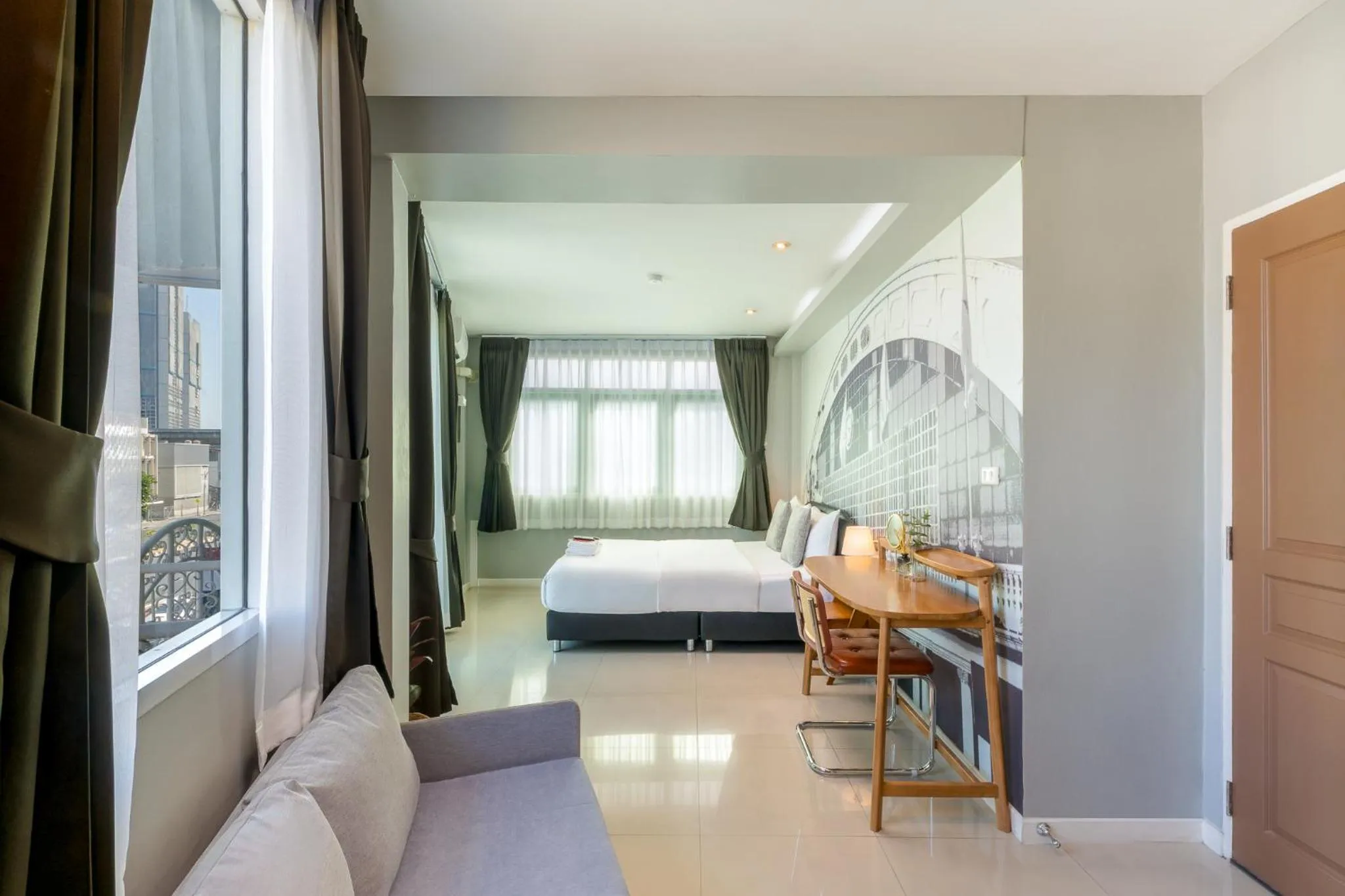 Bedroom, Bed in At Hua Lamphong Hotel